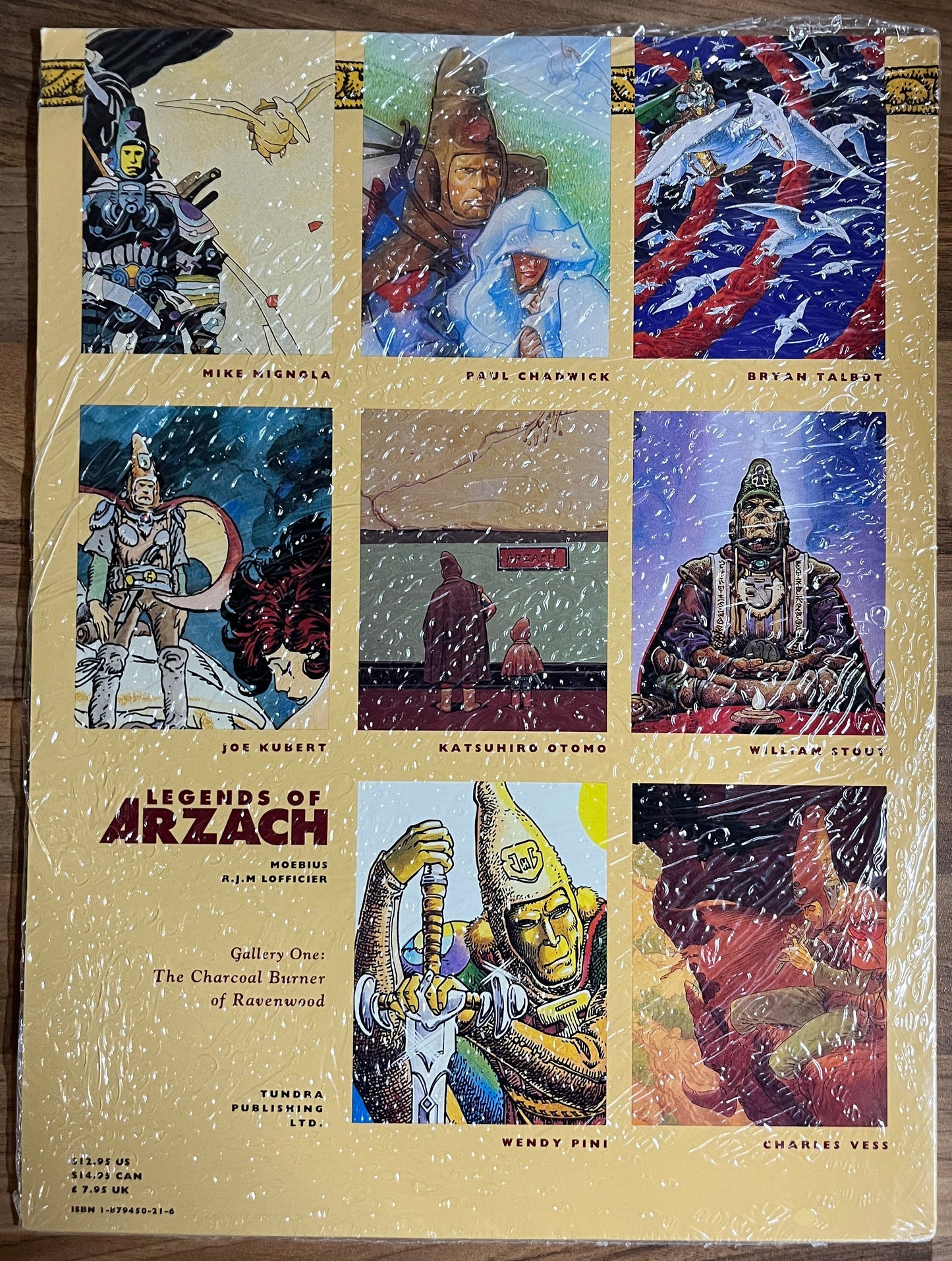 Legends of Arzach Gallery One: The Charcoal Burner of Ravenswood - R.J.M. Lofficier & Moebius