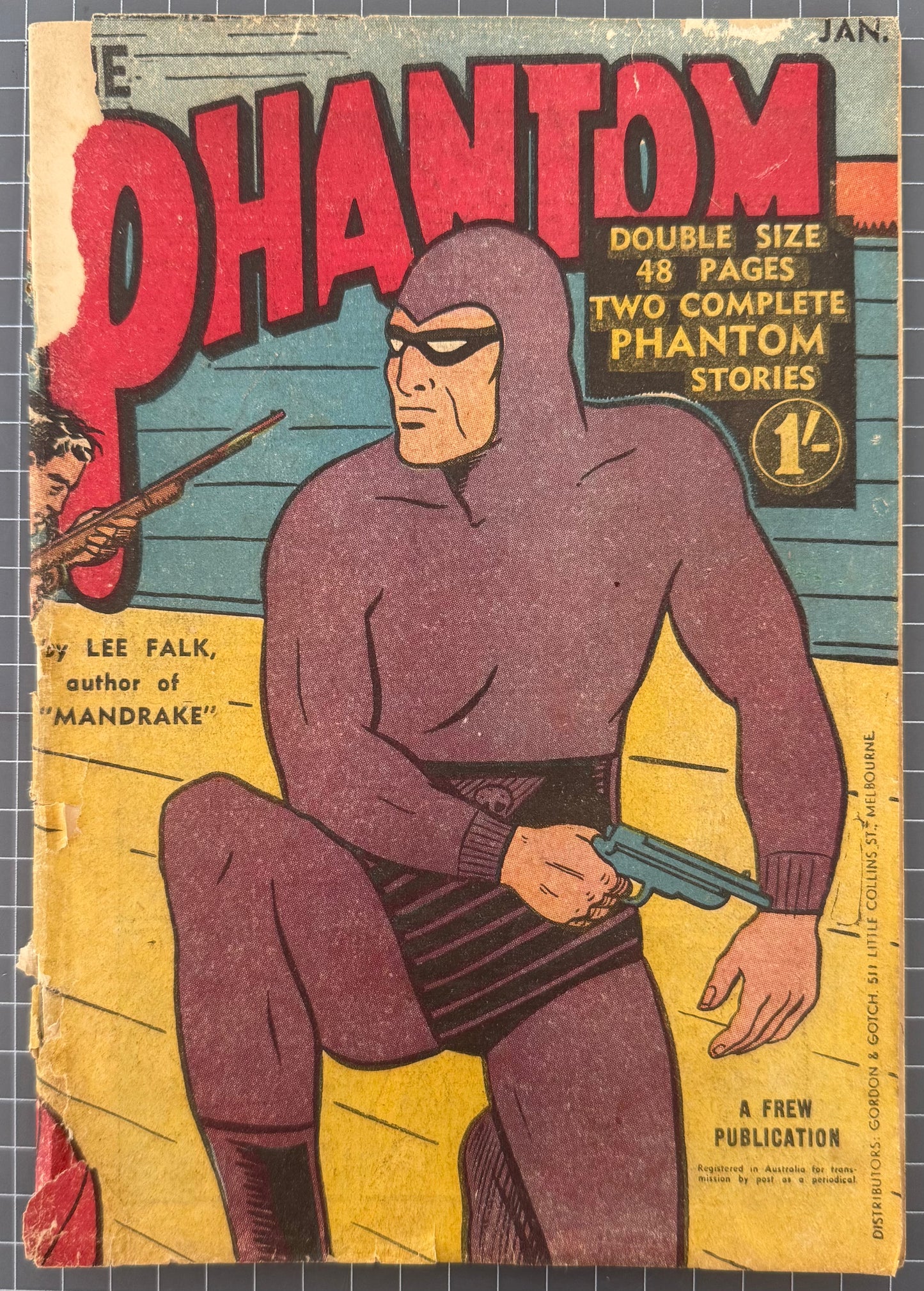 THE PHANTOM #76B FREW PUBLICATIONS *RARE* AUSTRALIAN COMIC 1955
