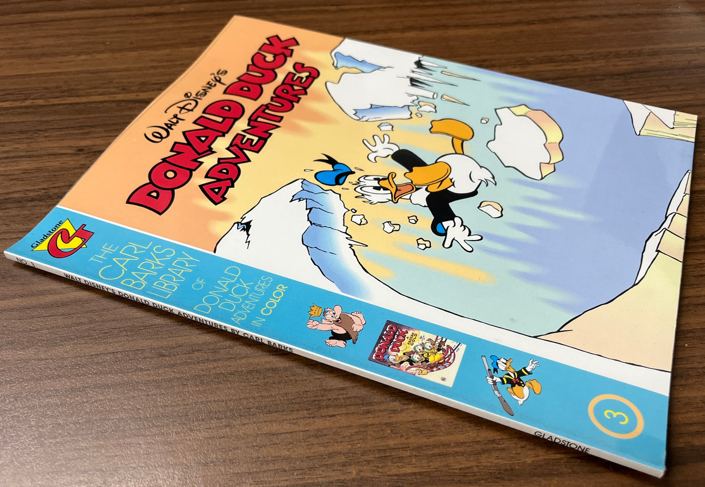 The Carl Barks Library of Donald Duck Adventures in Color No. 3 + Trading Card Brand New