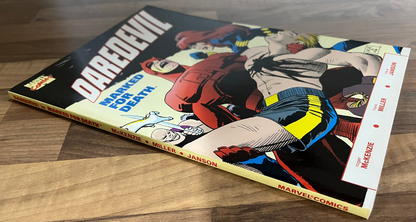 Daredevil: Marked for Death  Graphic Novel by Roger McKenzie, Frank Miller March 1990