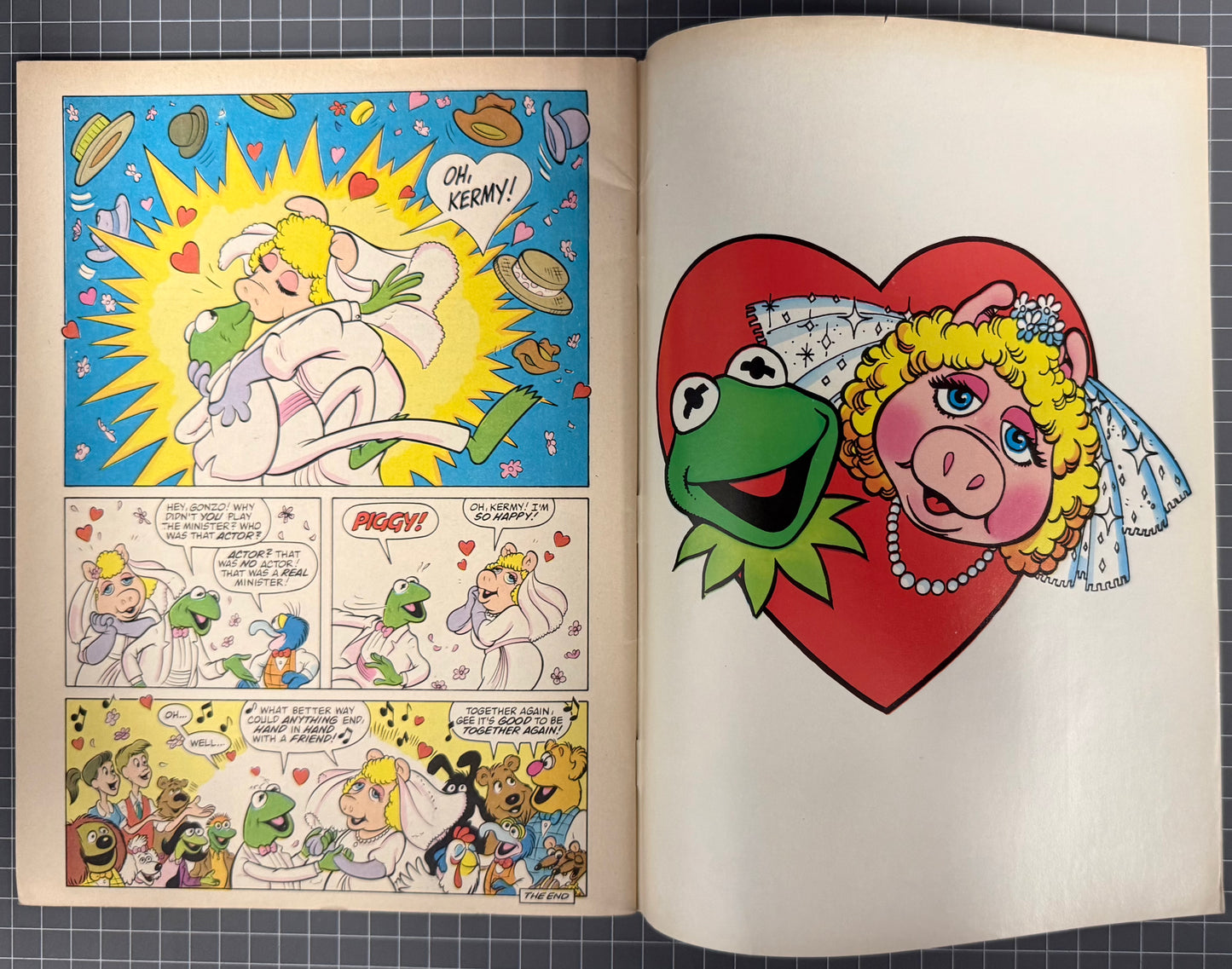 π MARVEL SUPER SPECIAL #32: THE MUPPETS TAKE MANHATTAN MAGAZINE 1984 FN+