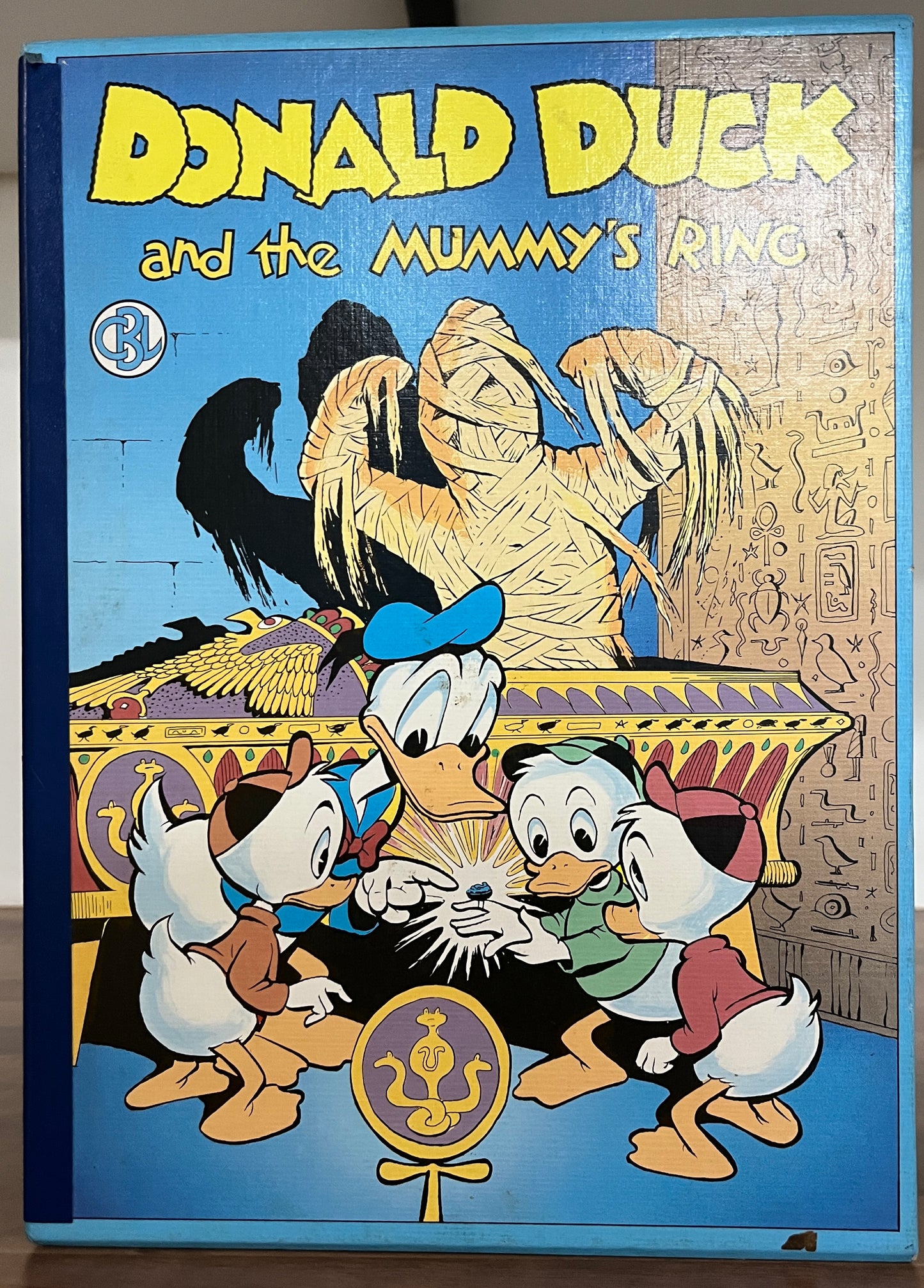 Carl Barks Library of Walt Disney's Donald Duck and the Mummy's Ring 3 Vol. HC Box Set