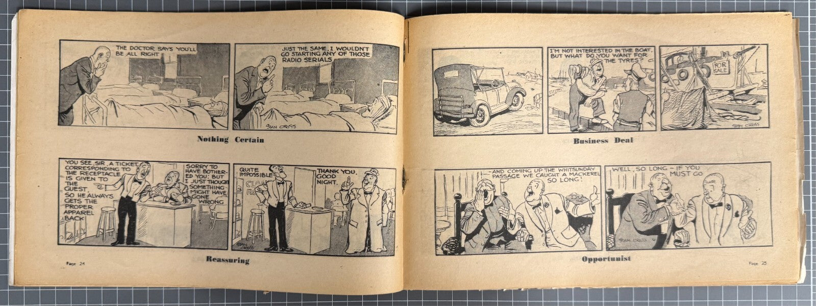 WALLY AND THE MAJOR #10 BY STAN CROSS AUSTRALIAN HERALD COMIC 1951