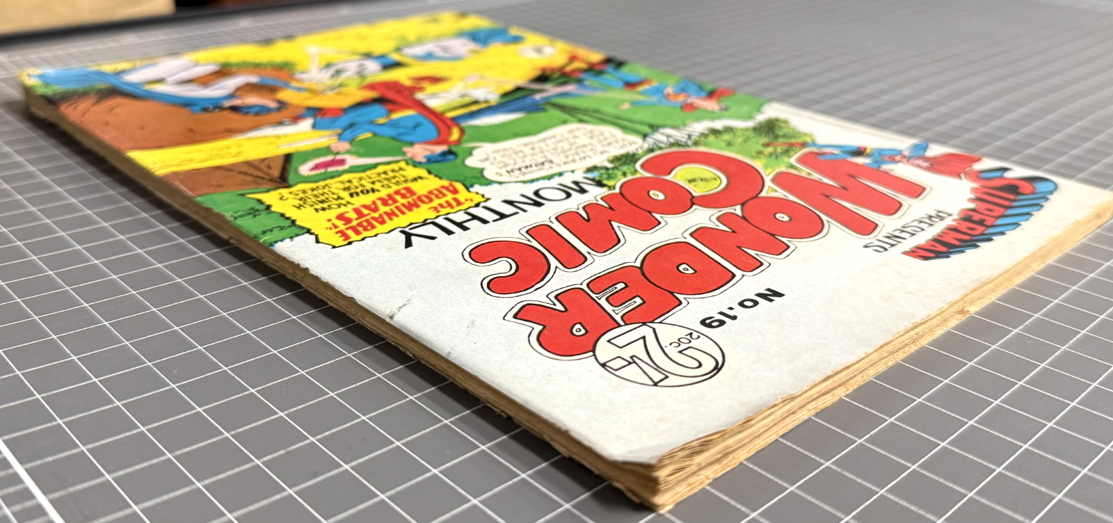 SUPERMAN PRESENTS WONDER COMIC #19 COLOUR COMICS AUSTRALIAN DC PRE-DECIMAL 1966