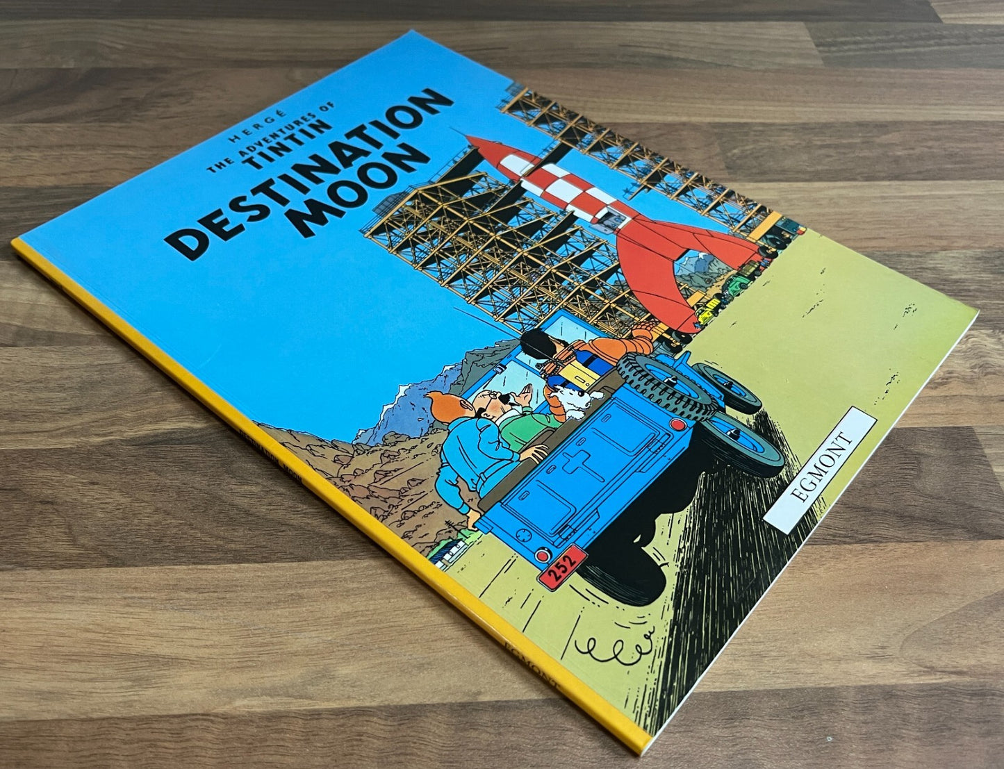 ADVENTURES OF TINTIN: DESTINATION MOON- HERGE, EGMONT PUBS, 2003, 1ST PRINT