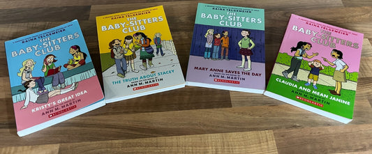 Baby-Sitters Club Graphic Novels #1-4 A Graphix Collection: Full Colour Edition