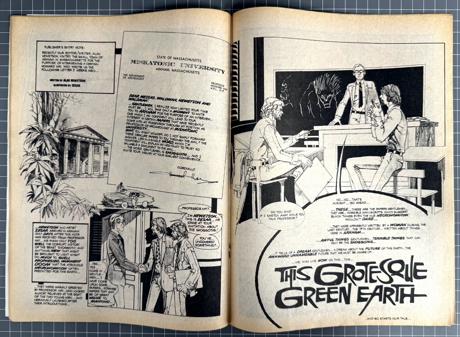 NIGHTMARE #8 AUSTRALIAN PAGE PUBLICATIONS HORROR COMIC 1977