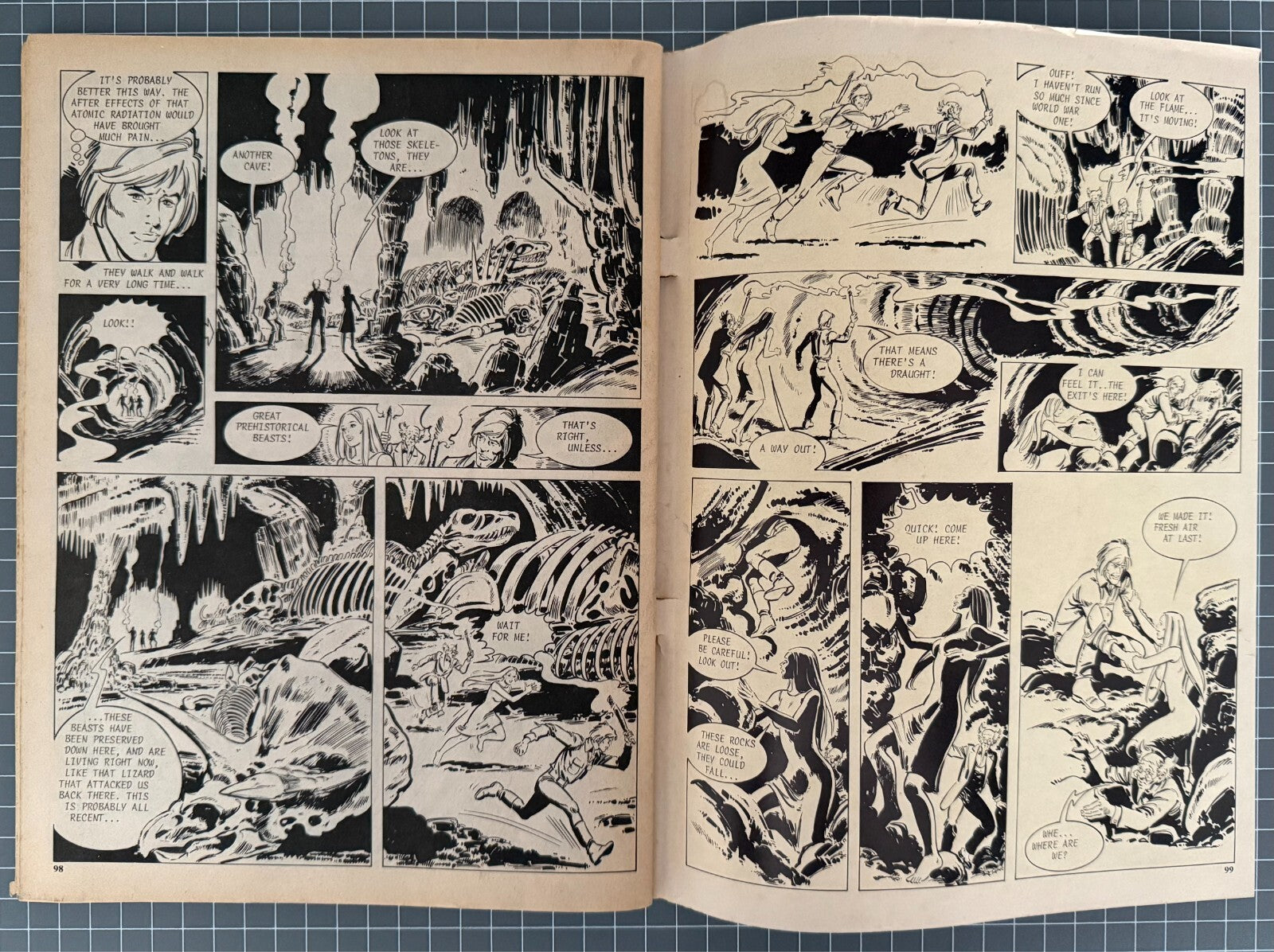 RETURN FROM DEATH JAN EUROPE-TIME TRAVELLER AUSTRALIAN GREDOWN HORROR COMIC 1982