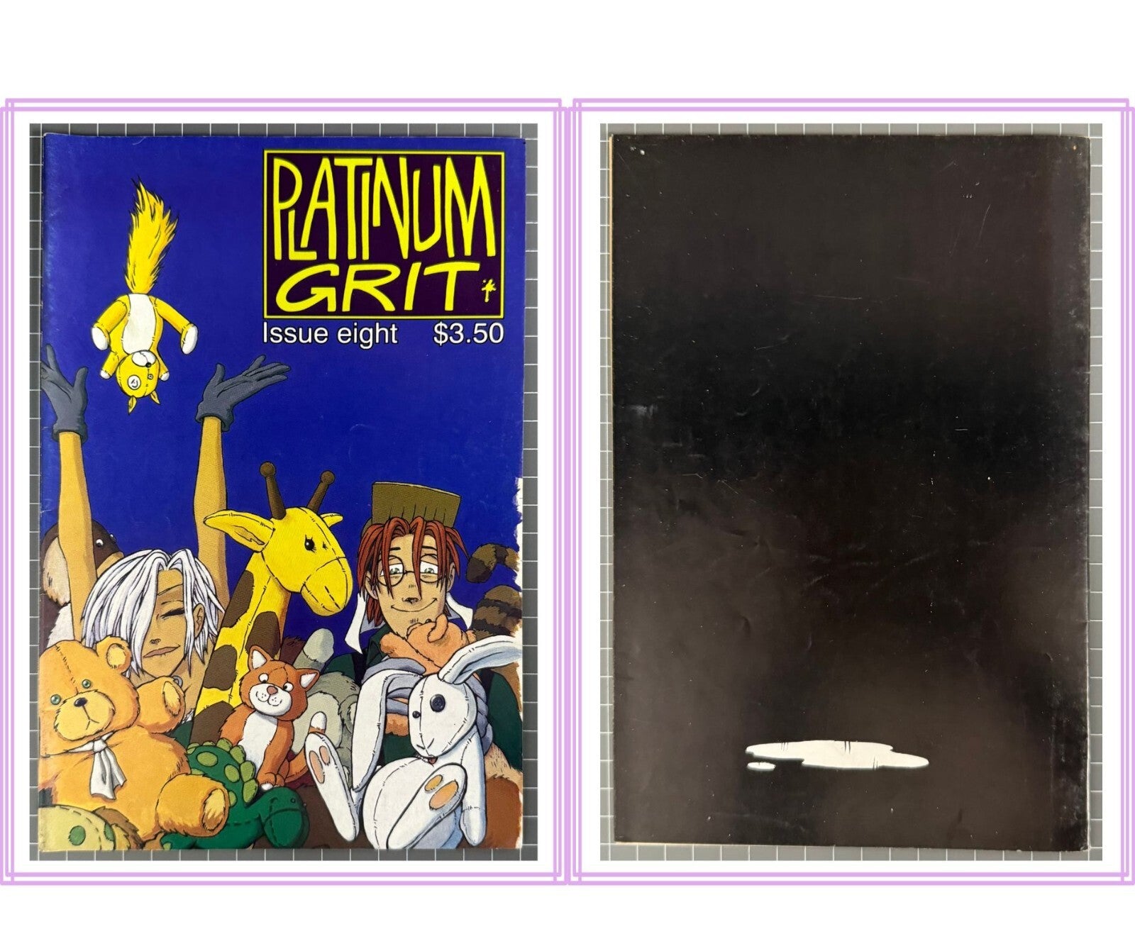 11 x PLATINUM GRIT #1 & 2, #1-10 COMPLETE SET/RUN AUSTRALIAN COMICS 1990's