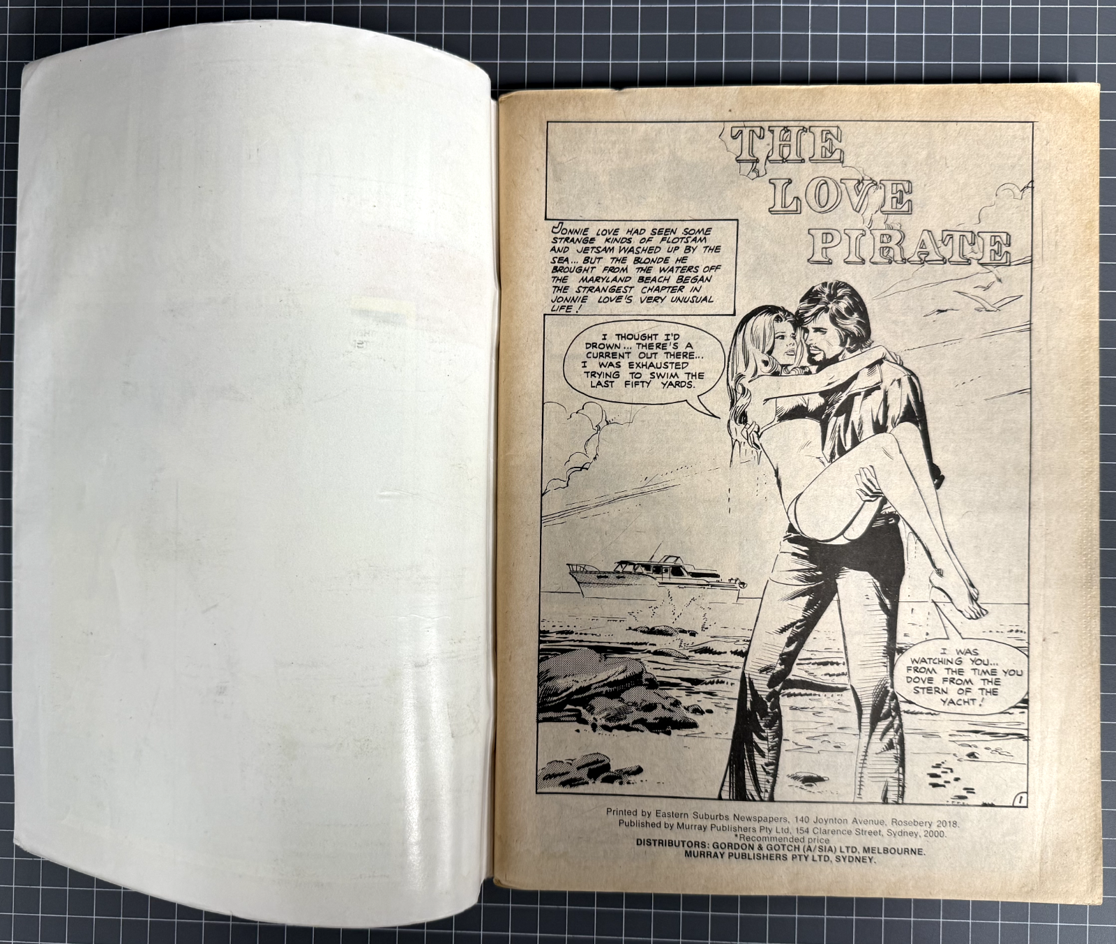 FALLING IN LOVE ROMANCES: SECOND RELEASE MURRAY PUBLISHERS AUSTRALIAN COMIC 1982