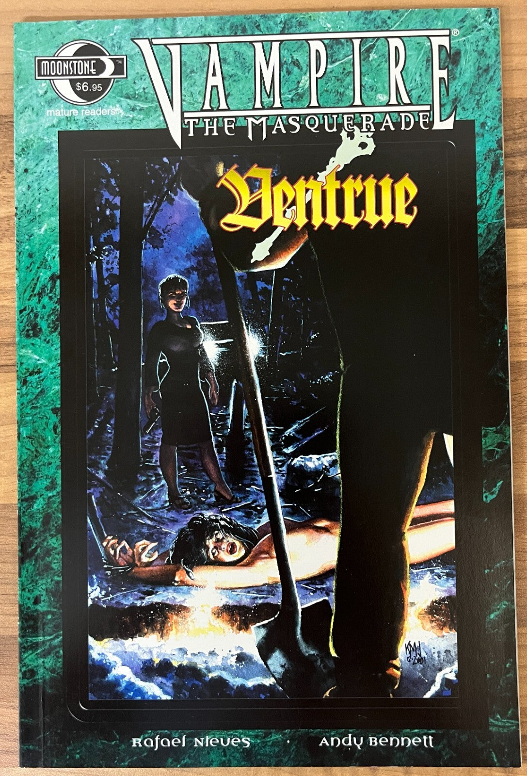 Vampire The Masquerade: Ventrue by Rafael Nieves & Andy Bennett, 1st Ed., 2002