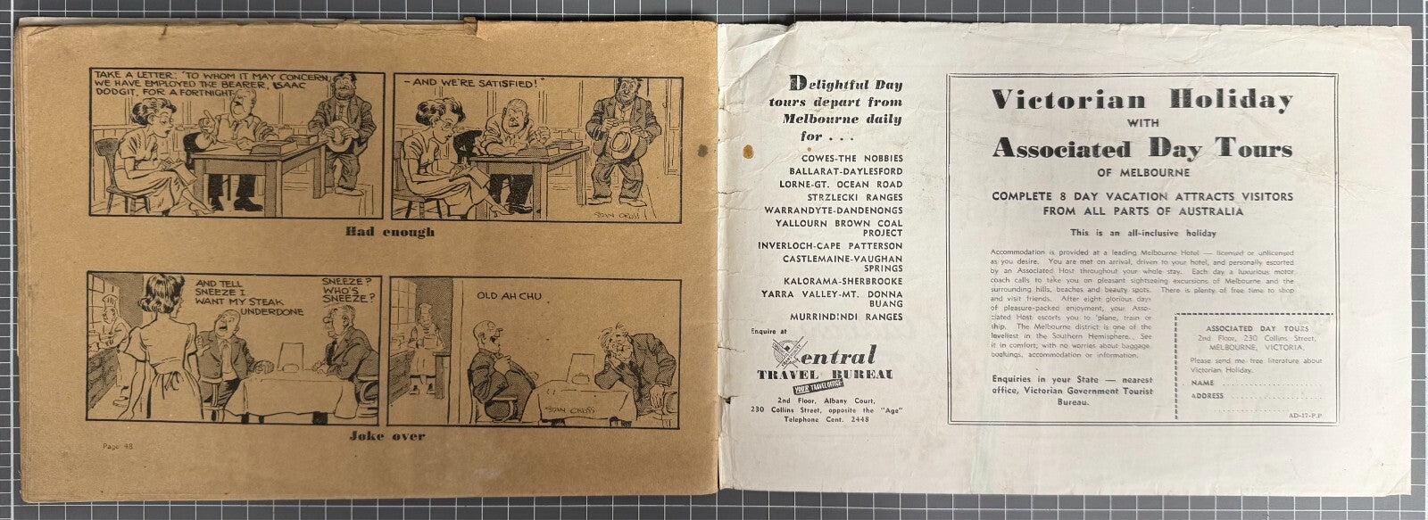 WALLY AND THE MAJOR #9 BY STAN CROSS AUSTRALIAN HERALD COMIC 1950