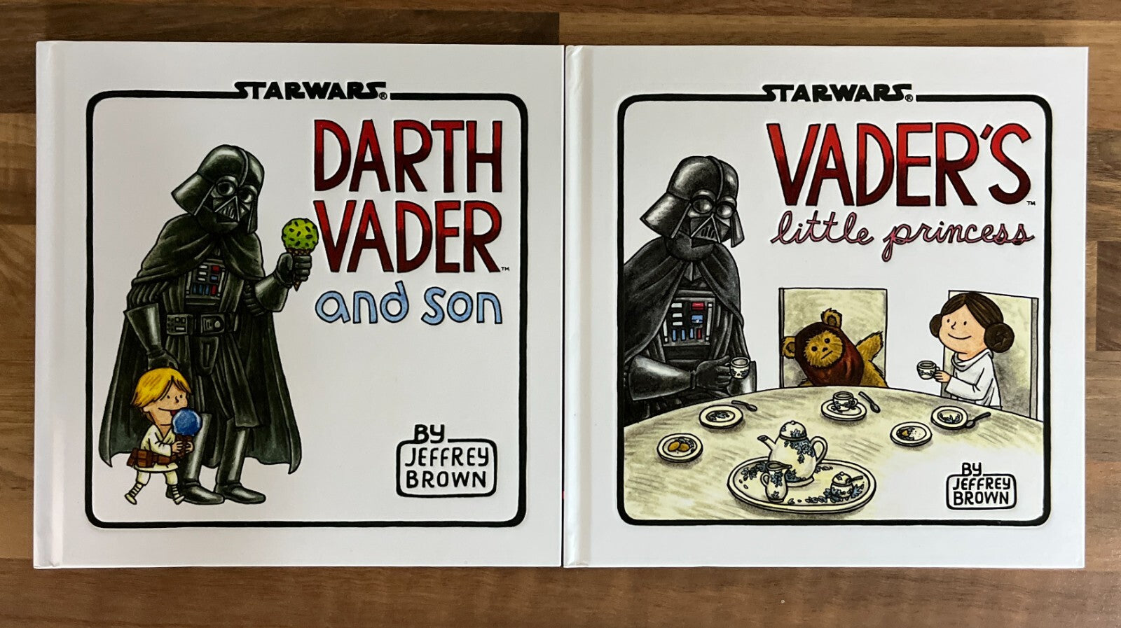 Darth Vader & Son / Vader's Little Princess Hardcover Box Set + Two Art Prints