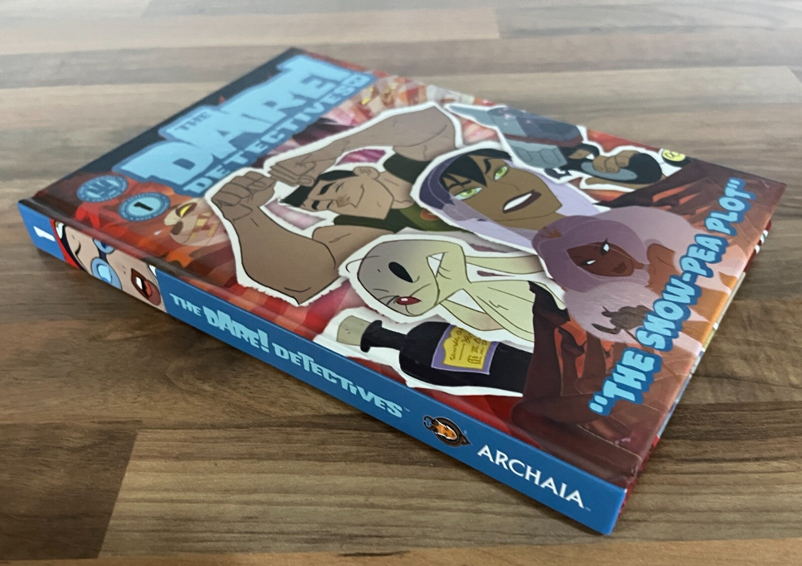 The Dare! Detectives Volume 1: the Snow Pea Plot by Ben Caldwell Hardcover