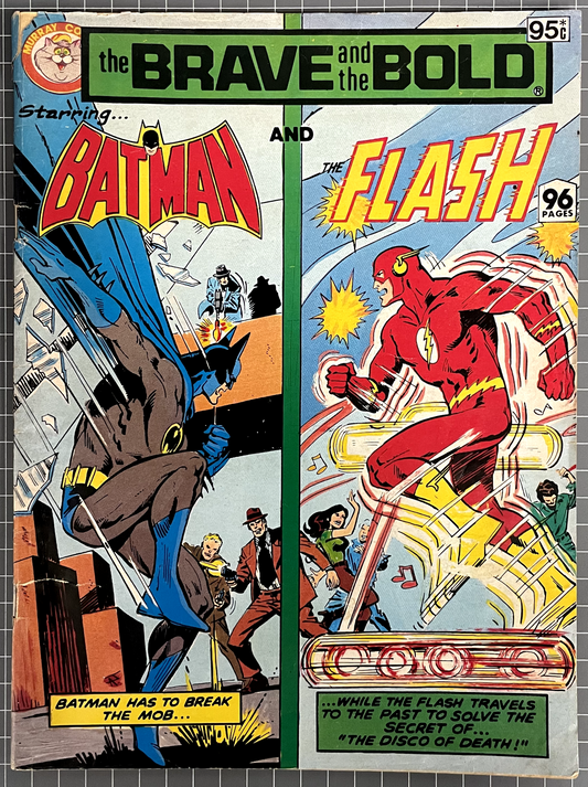 THE BRAVE AND THE BOLD MAGAZINE SIZE MURRAY PUBLISHERS AUSTRALIAN COMIC 1982