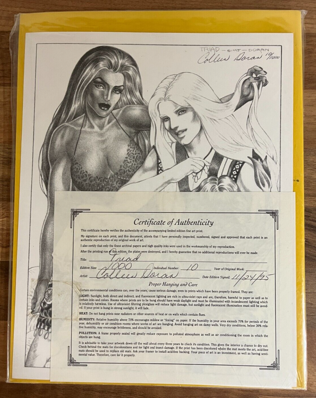 A Distant Soil Knights Of The Angel 2 Comic Book Deluxe Ed. #10/1000 SIGNED