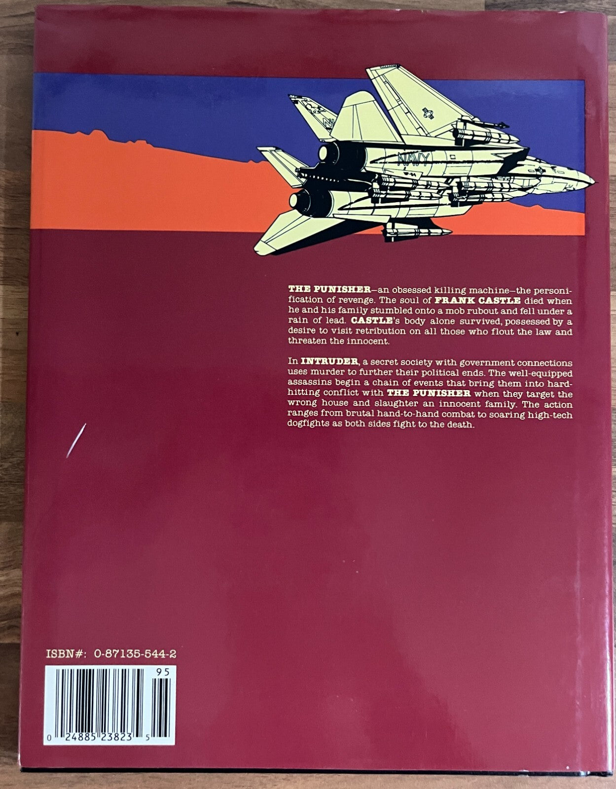 MARVEL GRAPHIC NOVEL: THE PUNISHER in INTRUDER by Mike Baron, Bill Reinhold