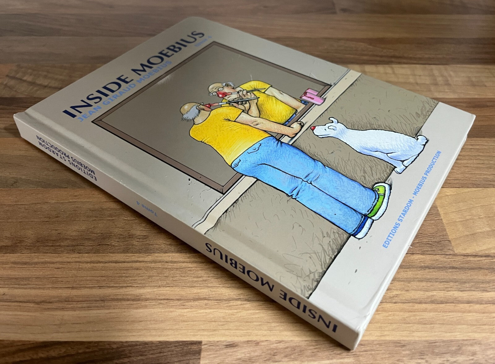 INSIDE MOEBIUS Tome 4 by Jean Giraud 1st Hardcover Editions Stardom, 2008