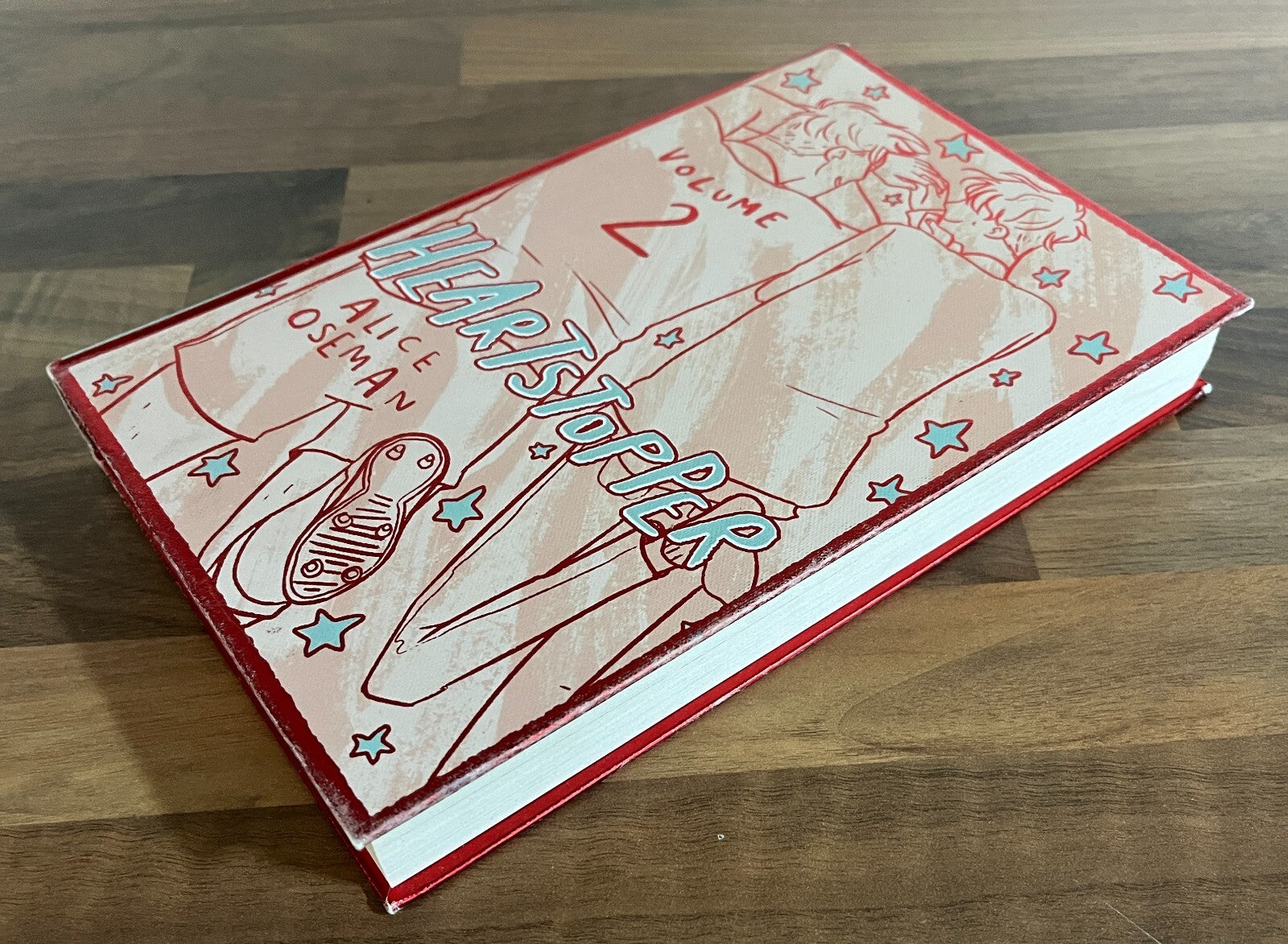 Heartstopper Volume 2 by Alice Oseman Hardcover Graphic Novel, Now on Netflix!