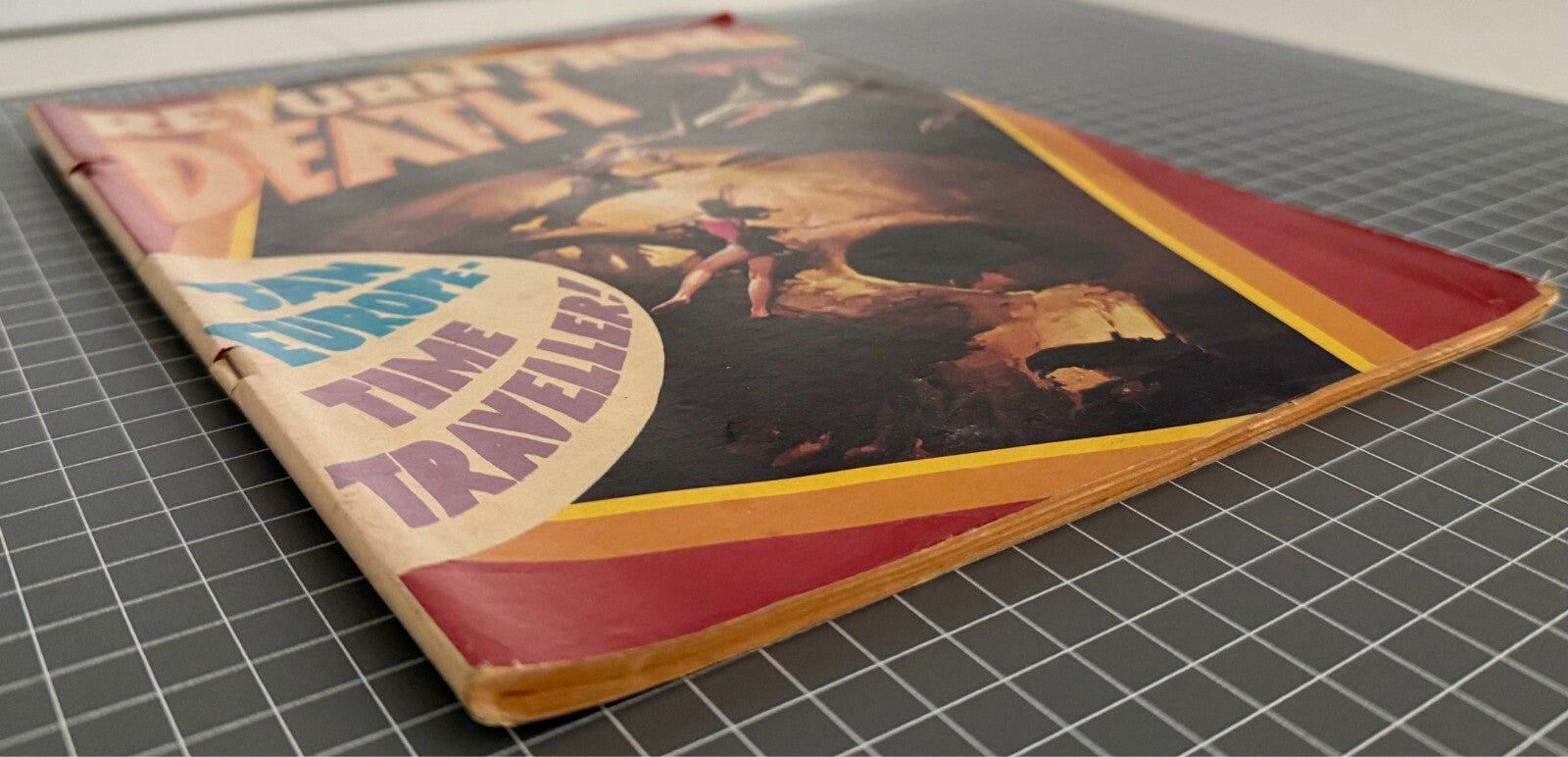 RETURN FROM DEATH JAN EUROPE-TIME TRAVELLER AUSTRALIAN GREDOWN HORROR COMIC 1982