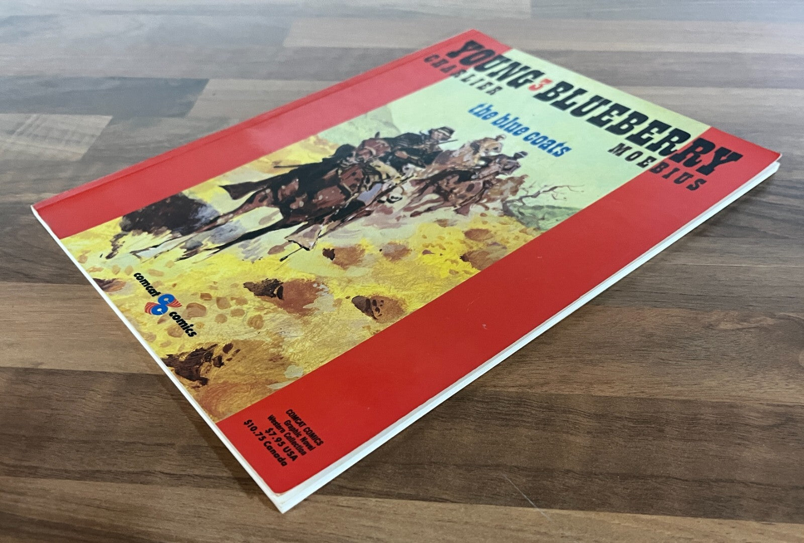 YOUNG BLUEBERRY VOL. 1-3,  SECRET,  YANKEE, BLUE COATS BY CHARLIER & MOEBIUS 1ST