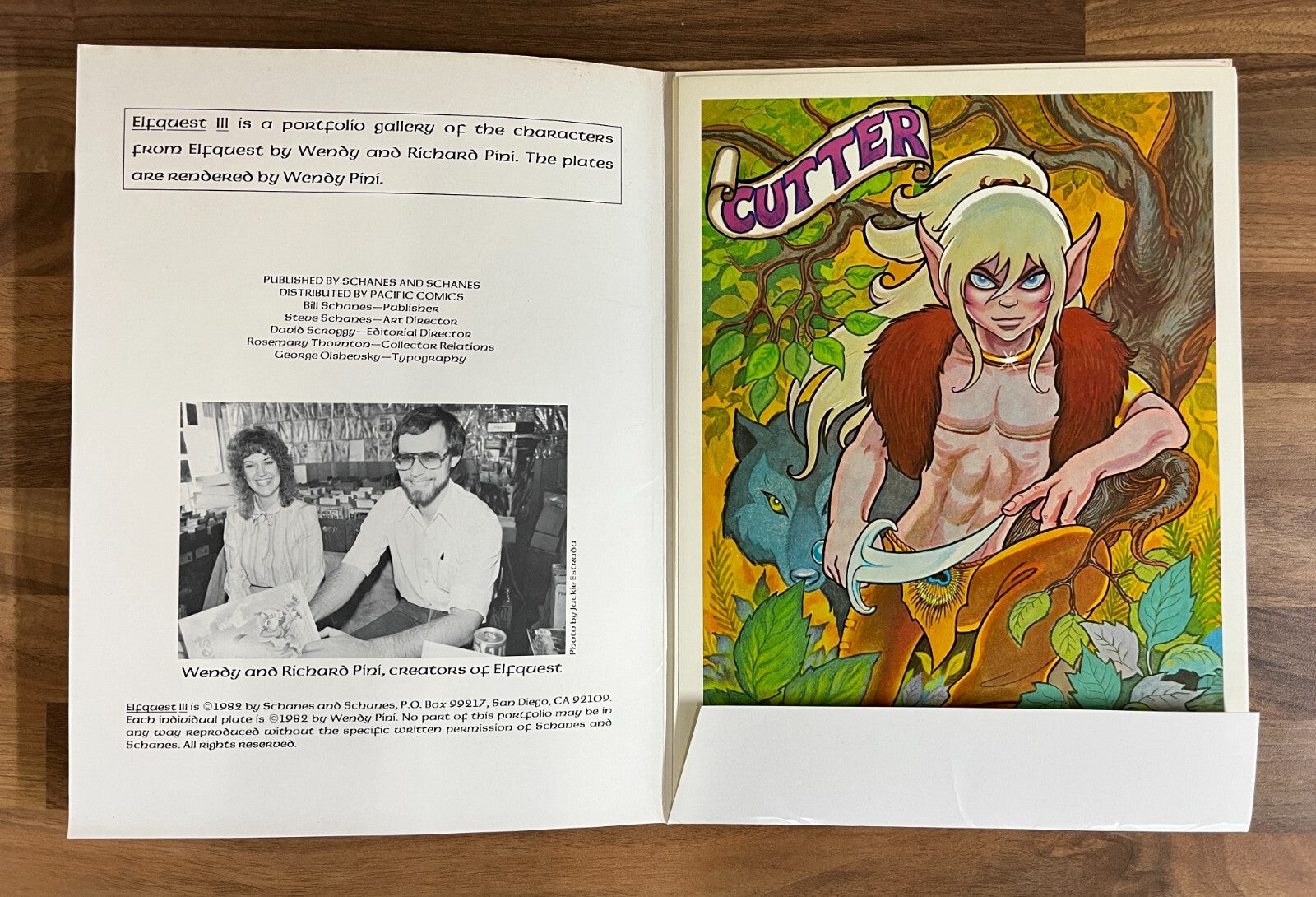 ELFQUEST III PORTFOLIO GALLERY 12 PRINTS BY WENDY PINI
