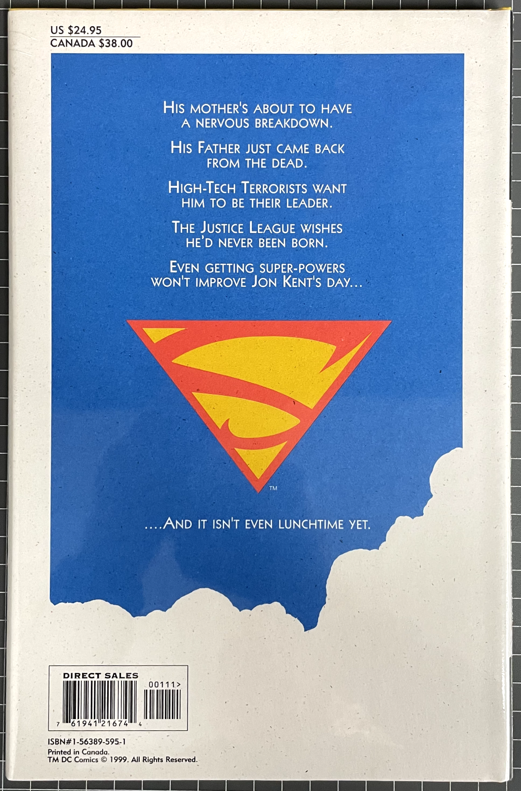 DC Comics Son of Superman by H. Chaykin, D. Tischman,  (1999) Hardcover Book