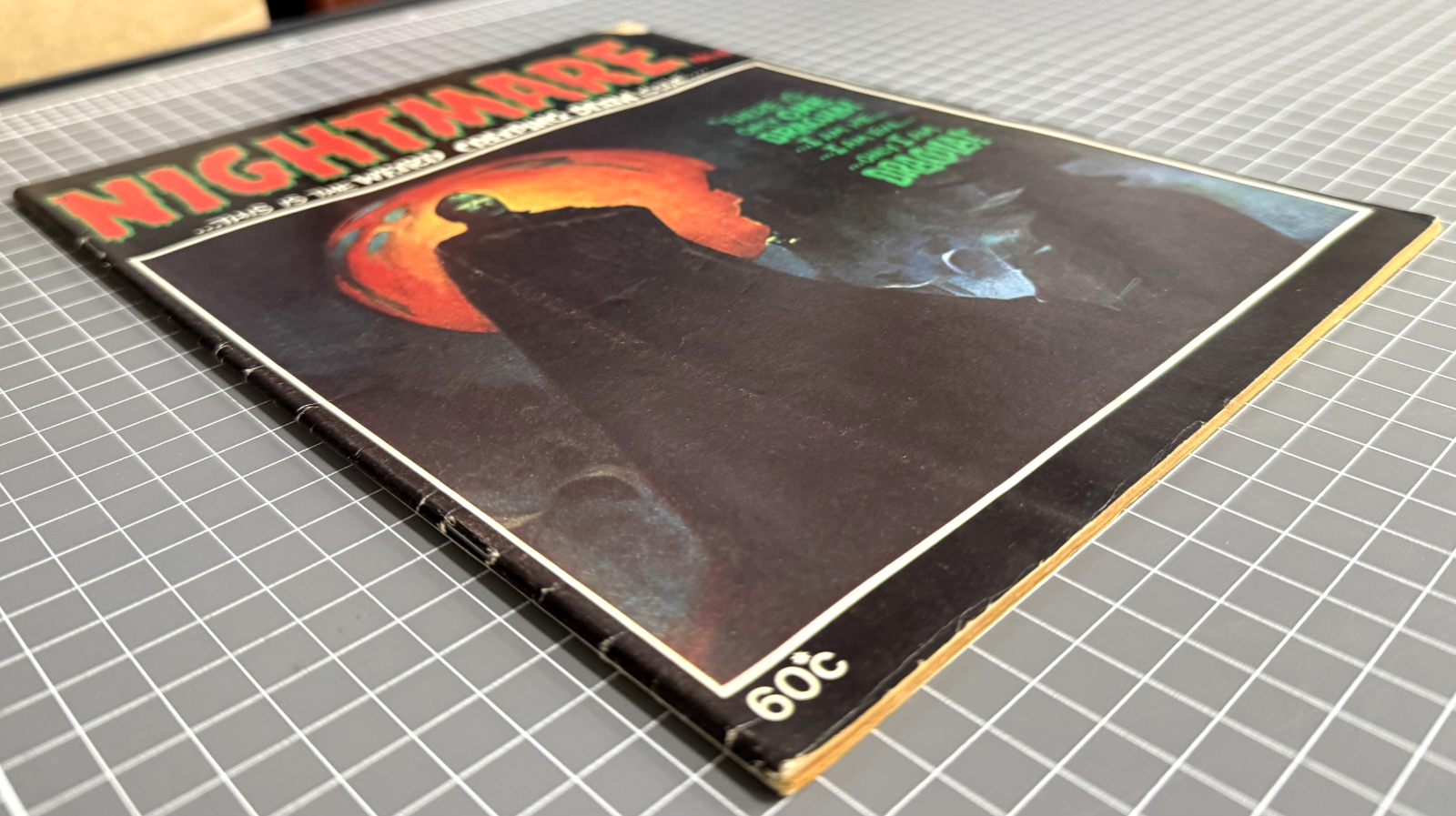 NIGHTMARE #8 AUSTRALIAN PAGE PUBLICATIONS HORROR COMIC 1977