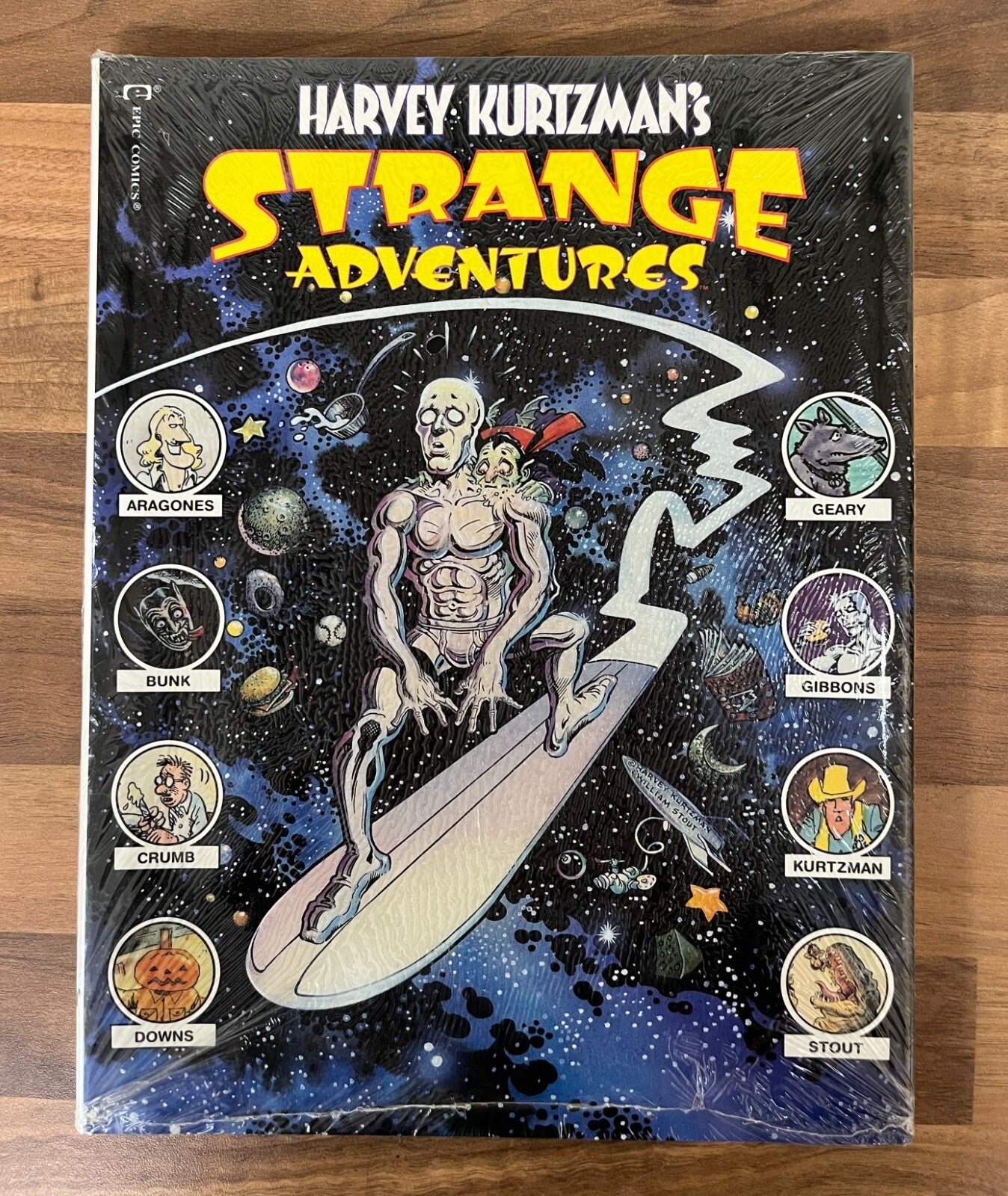 Harvey Kurtzman's Strange Adventures Shrink-Wrapped Comic Book HC/DJ NEW