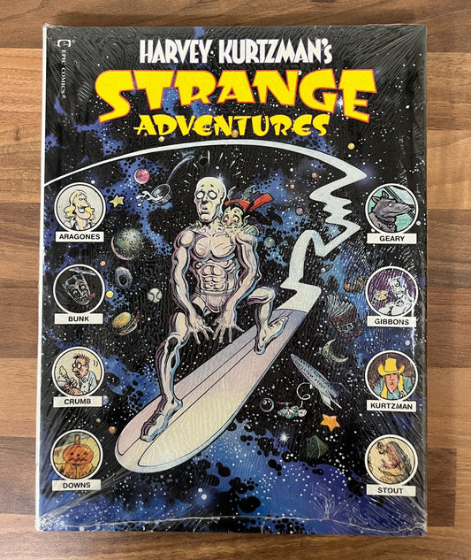 Harvey Kurtzman's Strange Adventures Shrink-Wrapped Comic Book HC/DJ NEW