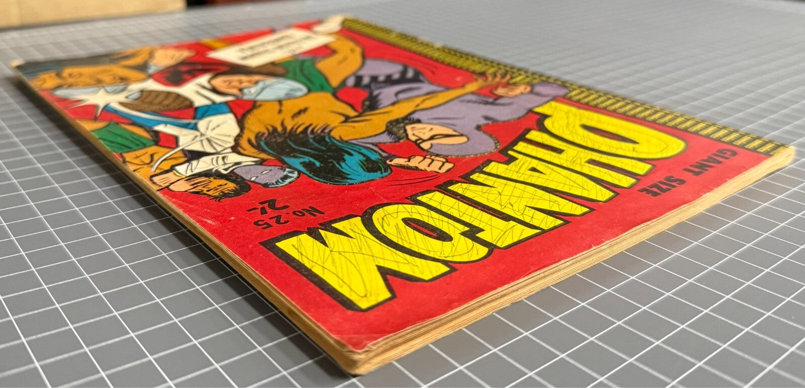 GIANT SIZE PHANTOM #25 *SCARCE* VINTAGE TRICHO AUSTRALIAN COMIC 1961