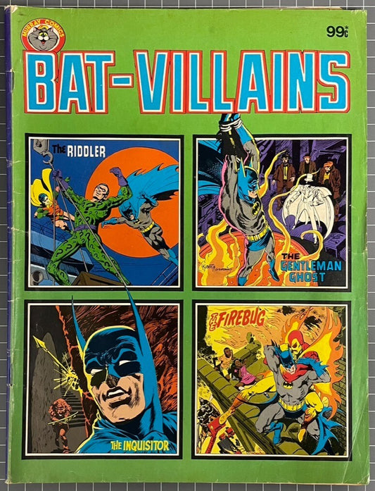 BAT-VILLAINS 84 PAGES MAGAZINE SIZE MURRAY PUBLISHERS AUSTRALIAN COMIC 1983