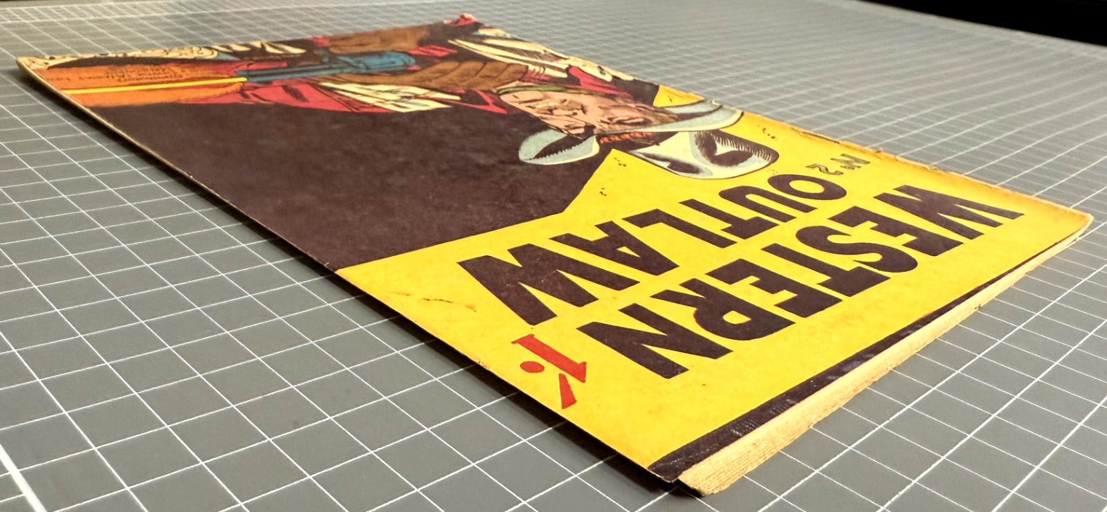 WESTERN OUTLAW #2 NEW CENTURY PRESS AUSTRALIAN COMIC PRE-DECIMAL 1958