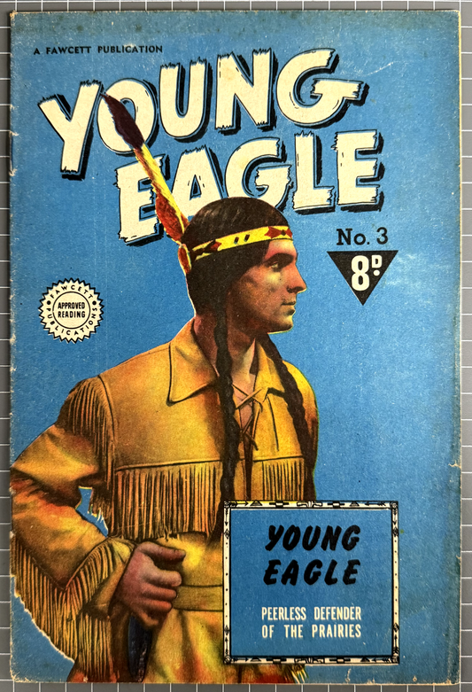 YOUNG EAGLE #3 LARRY CLELAND PUBLICATIONS AUSTRALIAN PRE-DECIMAL COMIC 1953