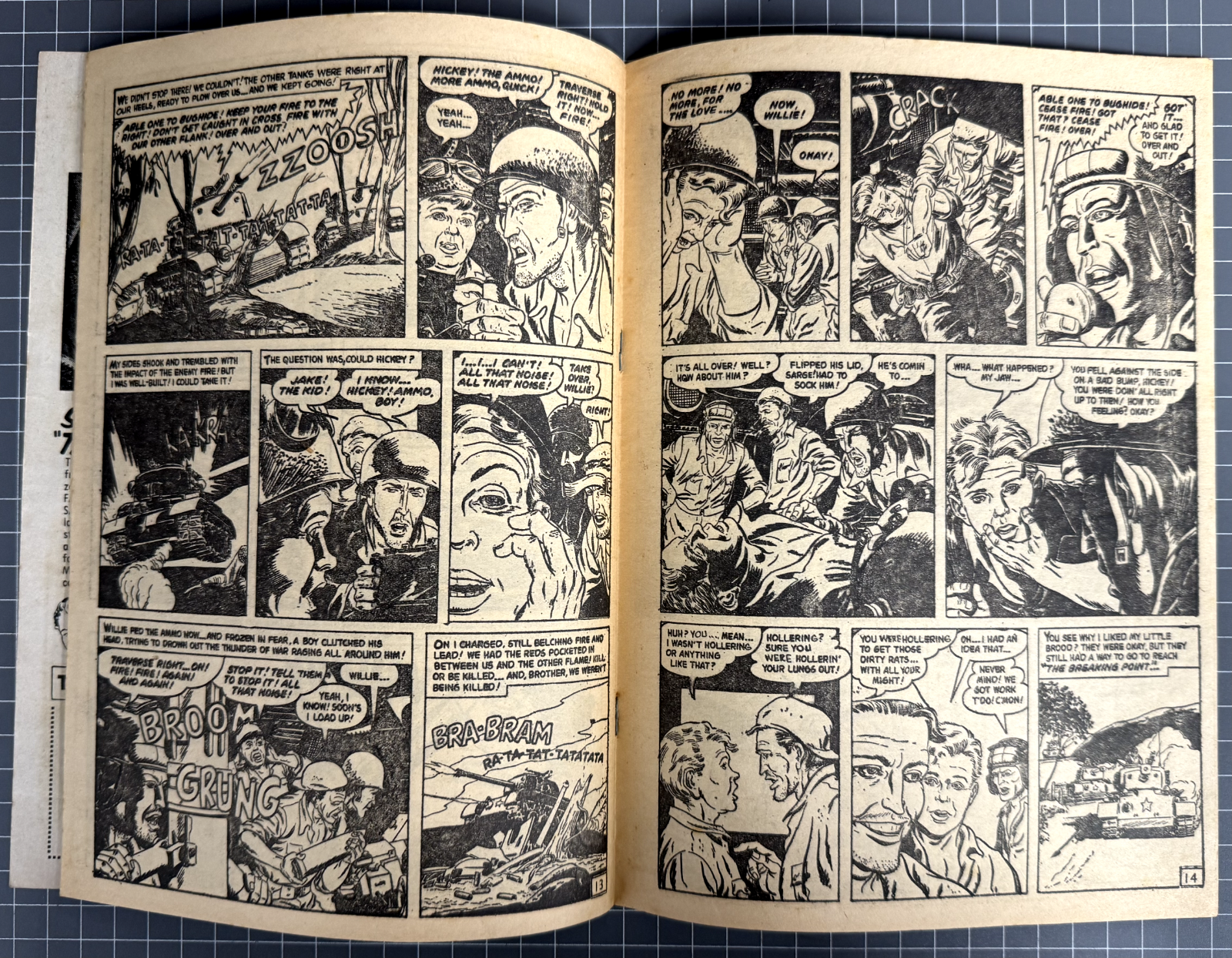 BATTLE ACTION #68 HORWITZ PUBLICATIONS AUSTRALIAN COMIC PRE-DECIMAL 1960