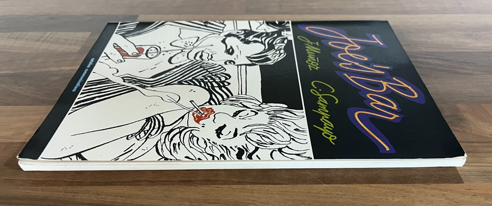 JOE'S BAR by Munoz & Sampayo Graphic Novel, 1987 1st Ed. Catalan Communications