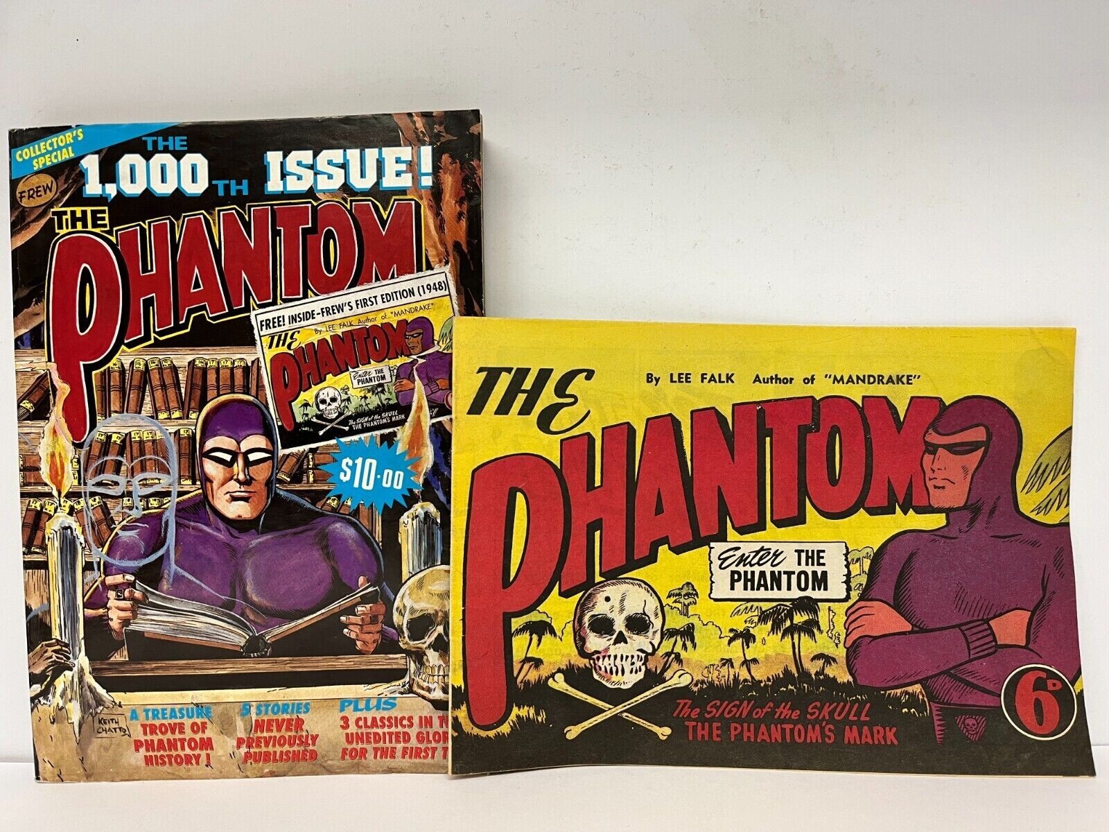 The Phantom Special 1,000th Issue! #972 + Replica of 1st Issue NEW, SEALED