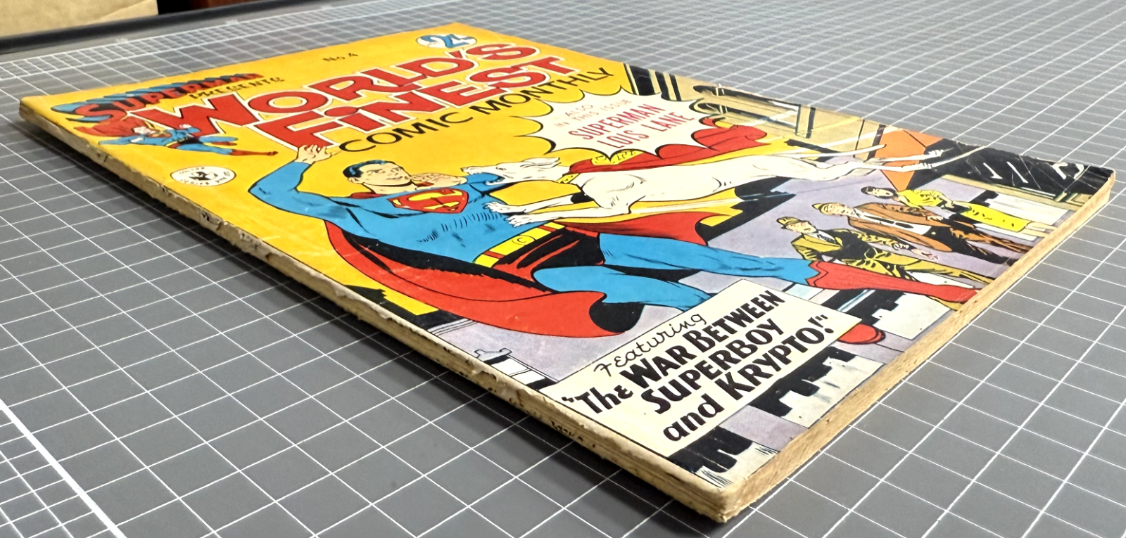 SUPERMAN PRESENTS WORLD'S FINEST #4 COLOUR COMICS AUSTRALIAN DC PRE-DECIMAL 1965