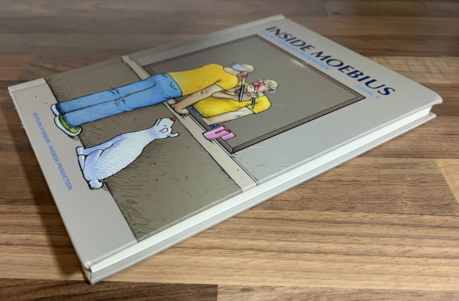 INSIDE MOEBIUS Tome 4 by Jean Giraud 1st Hardcover Editions Stardom, 2008