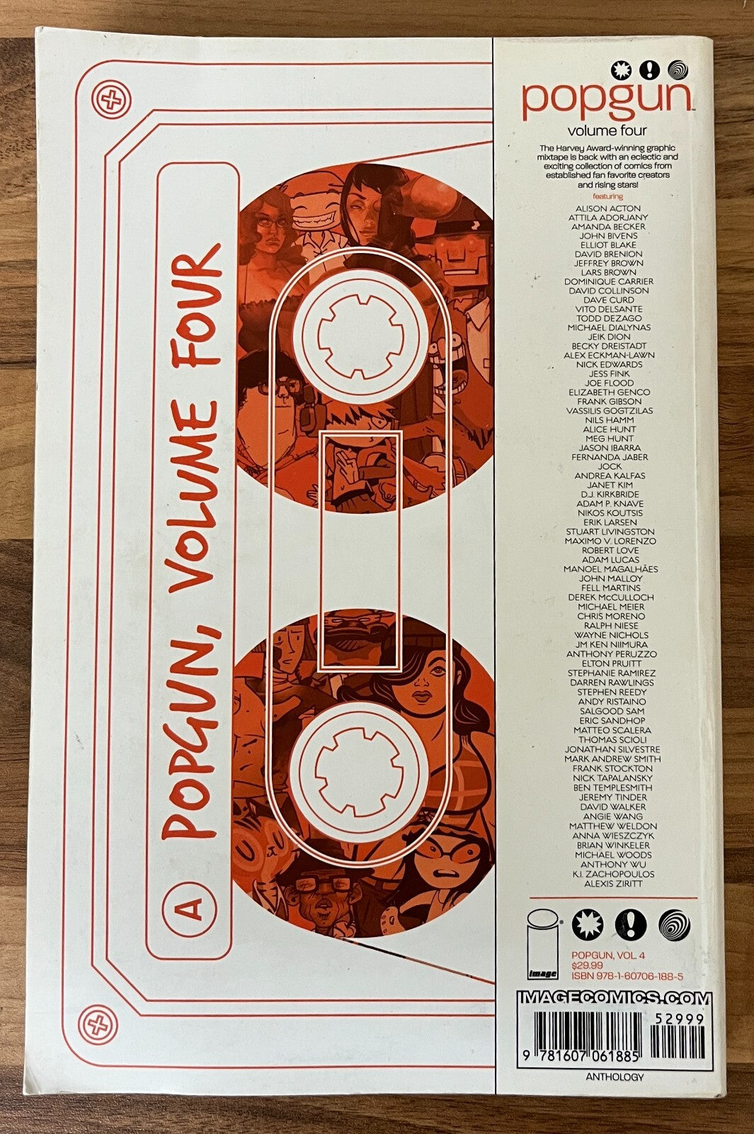 PopGun Volume Four (4) A Graphic Mixtape - D. Kirkbride; Anthony Wu; Adam Knave