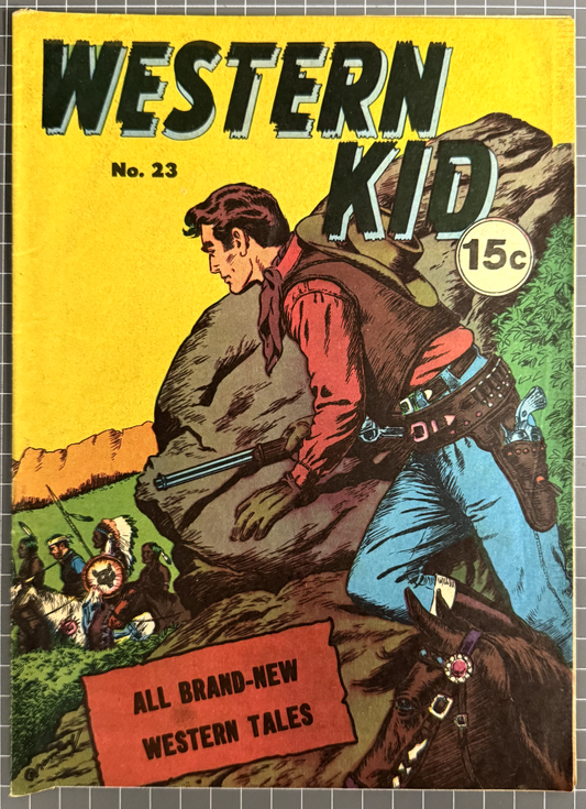 WESTERN KID #23 PAGE PUBLICATIONS AUSTRALIAN WESTERN COMIC 1970