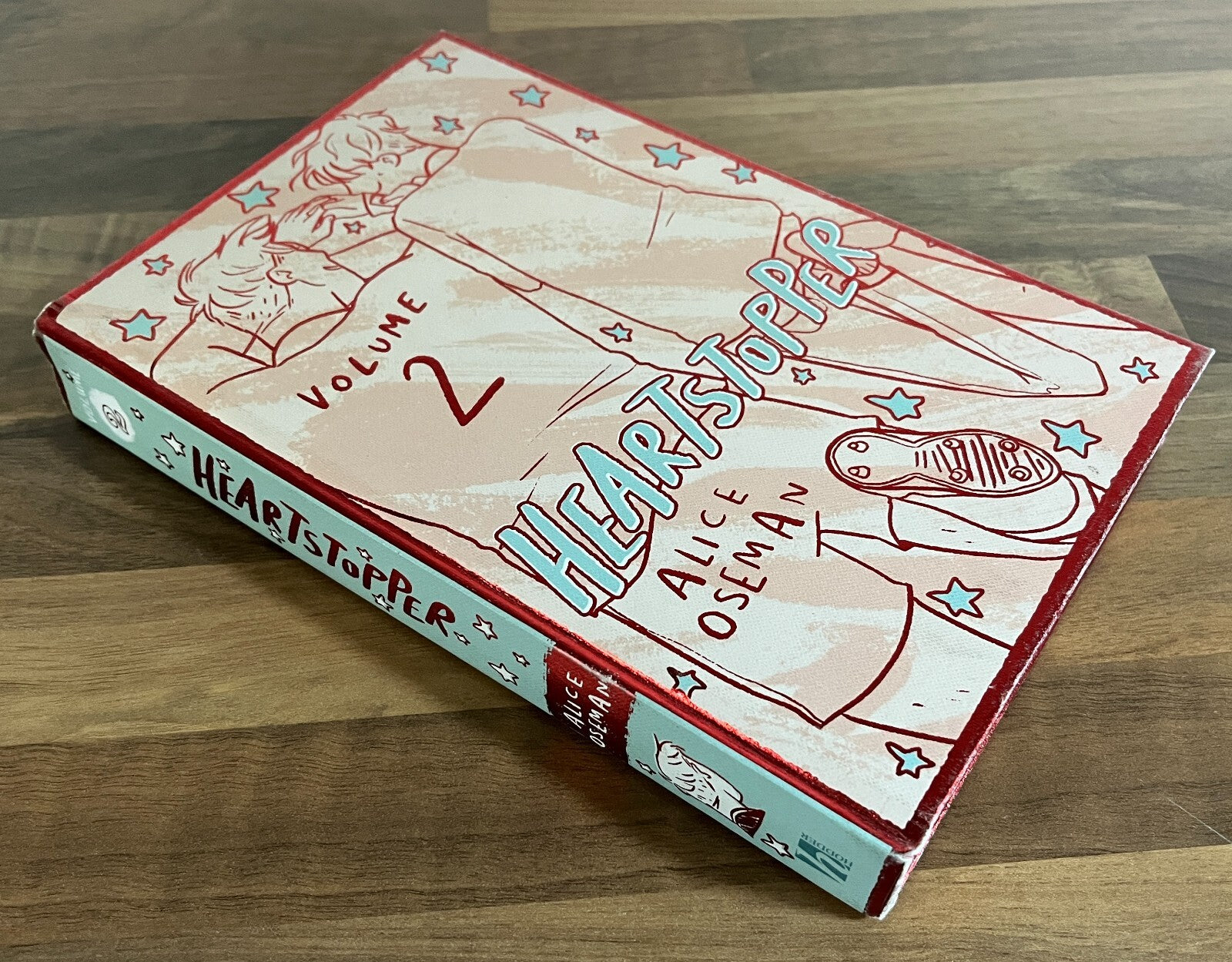 Heartstopper Volume 2 by Alice Oseman Hardcover Graphic Novel, Now on Netflix!
