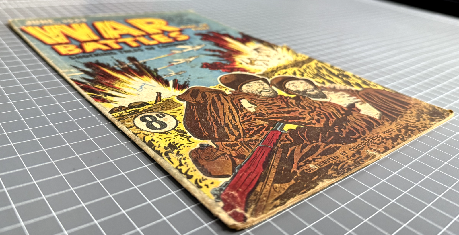 WAR BATTLES #9 RED CIRCLE PRESS AUSTRALIAN PRE-DECIMAL COMIC 1953