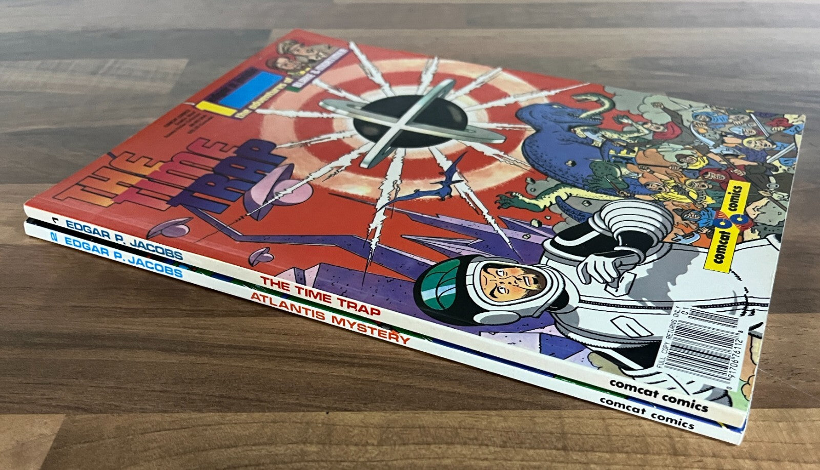 The Adventures of Blake & Mortimer #1-2 Time Trap, Atlantis Mystery  E. Jacobs