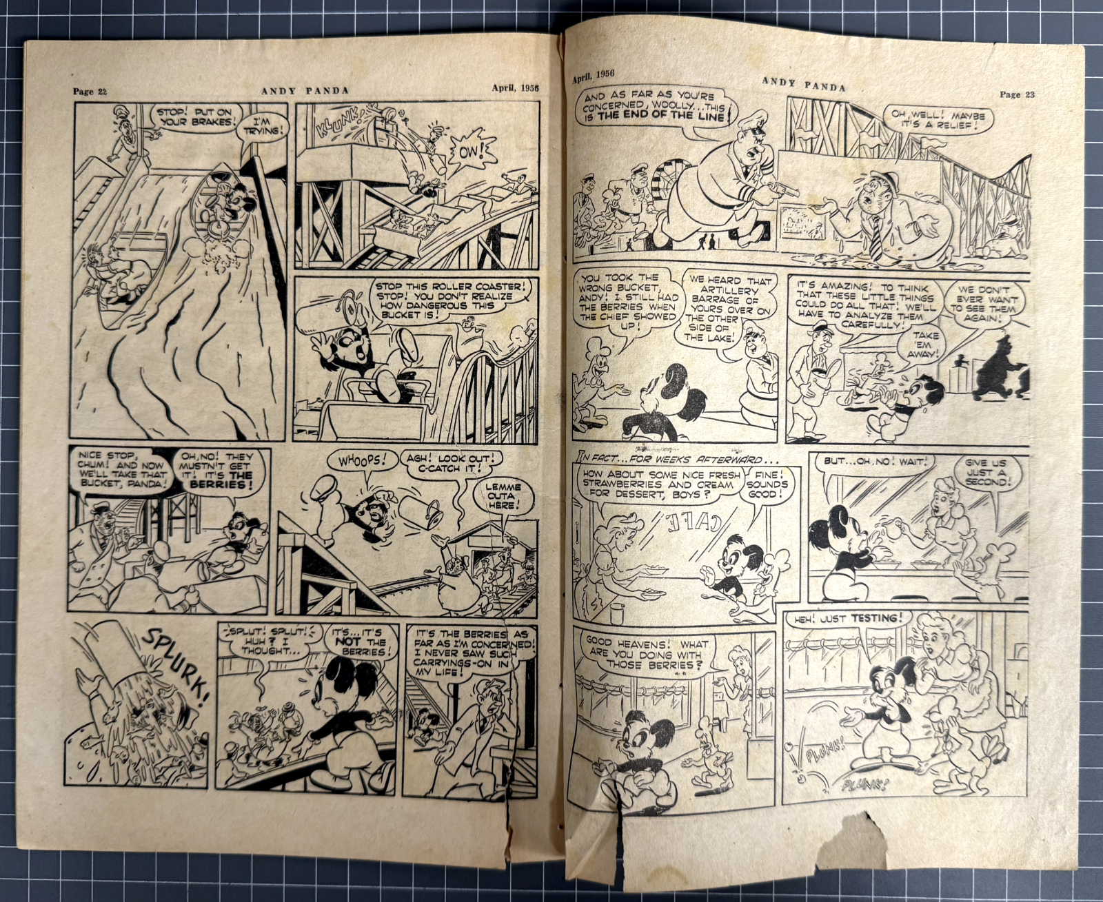 SUPERCOMIC SERIES #90 "ANDY PANDY" SHAKESPEARE HEAD PRESS AUSTRALIAN 1956