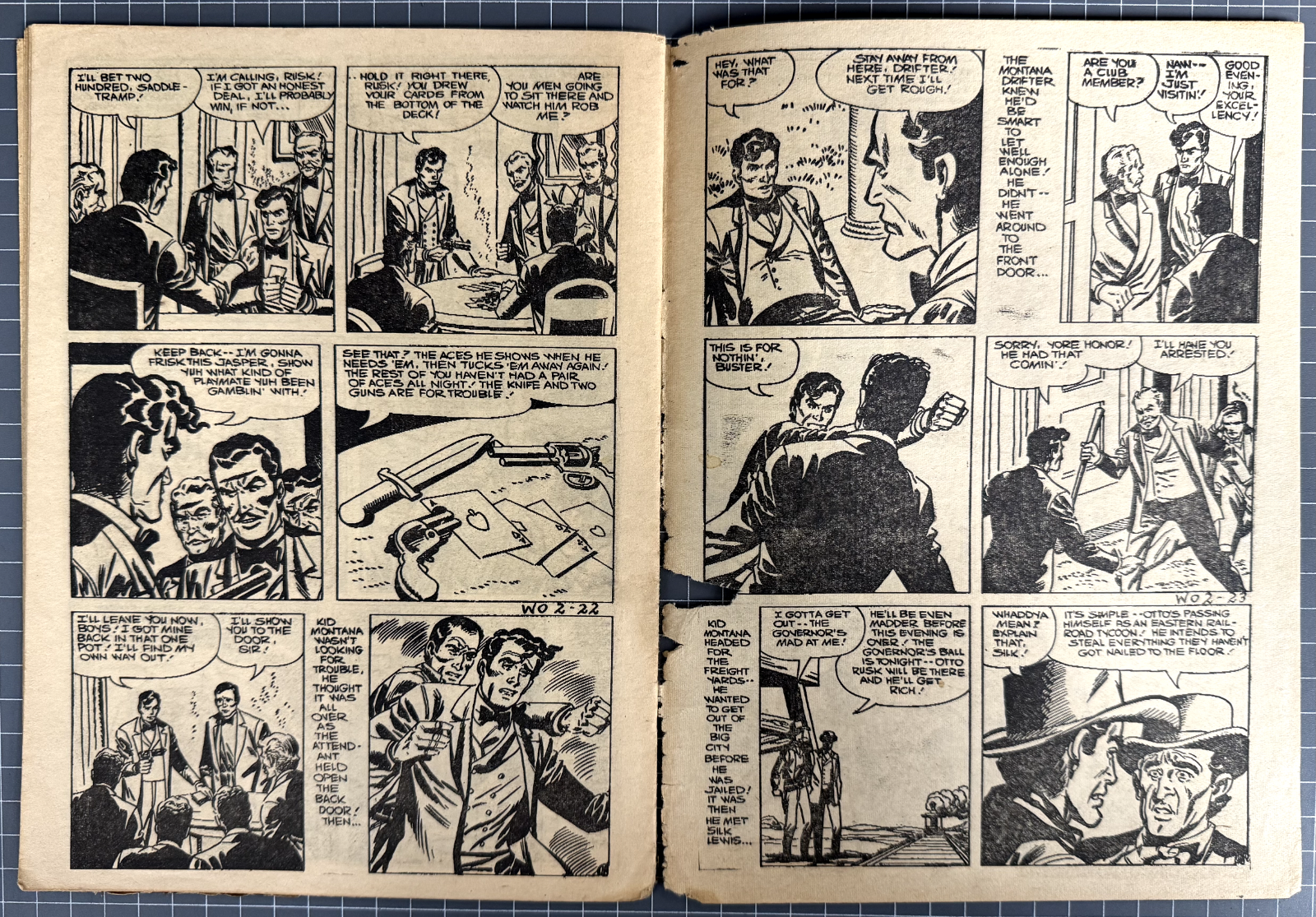 WESTERN OUTLAW #2 NEW CENTURY PRESS AUSTRALIAN COMIC PRE-DECIMAL 1958