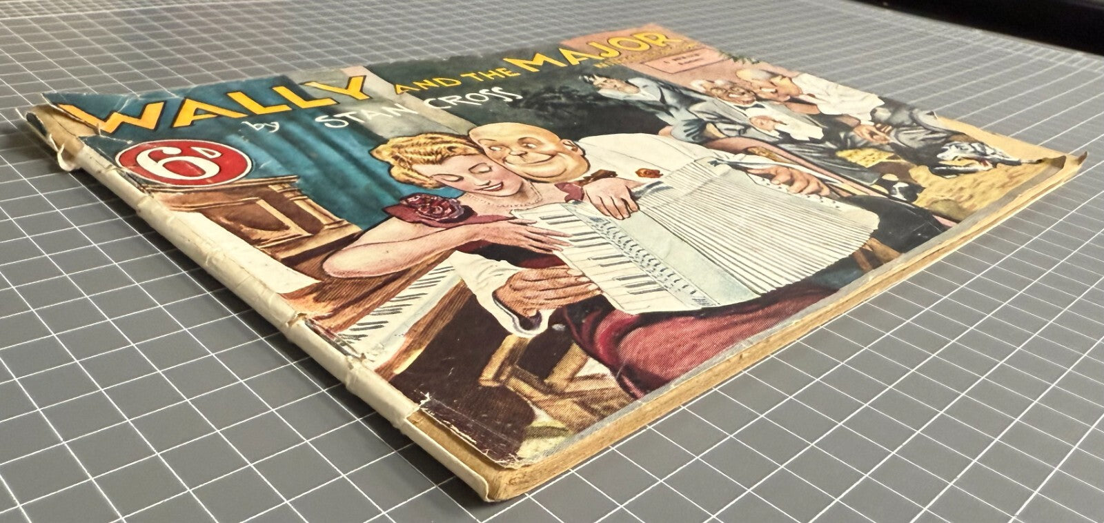 WALLY AND THE MAJOR #9 BY STAN CROSS AUSTRALIAN HERALD COMIC 1950