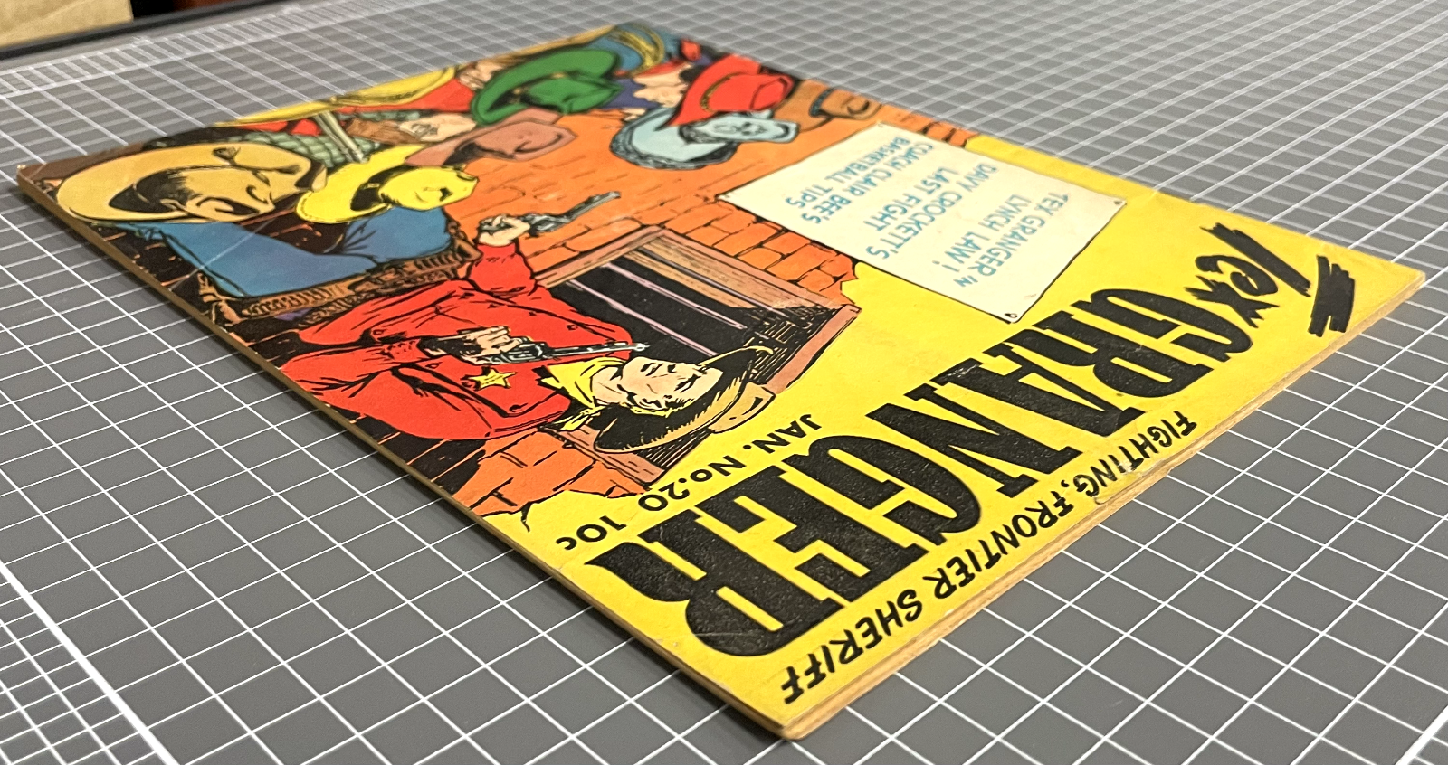 TEX GRANGER ADVENTURE MAGAZINE #20 VINTAGE WESTERN COMIC 1949