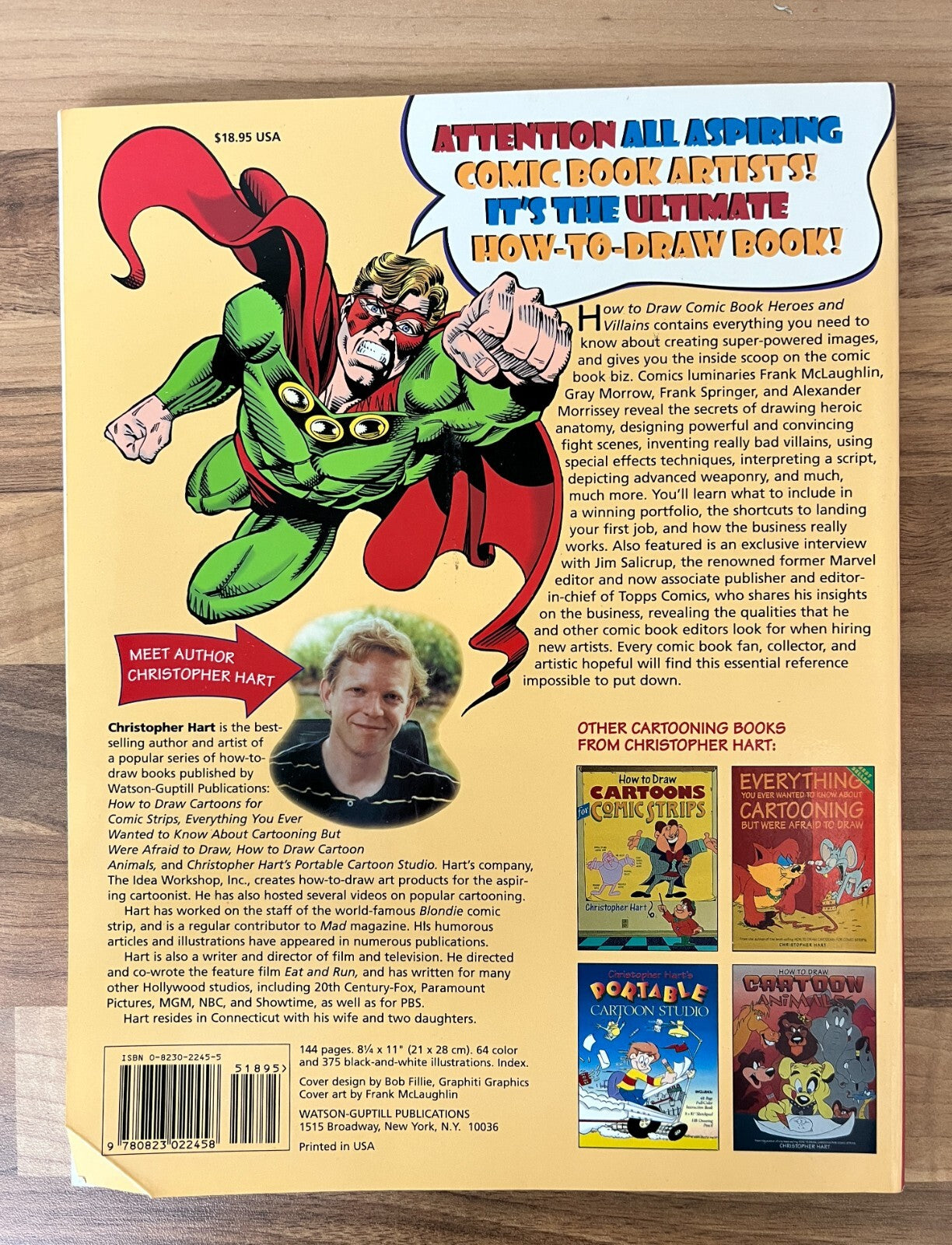 How to Draw Comic Book Heroes and Villains by Chris Hart (Paperback, 1999)