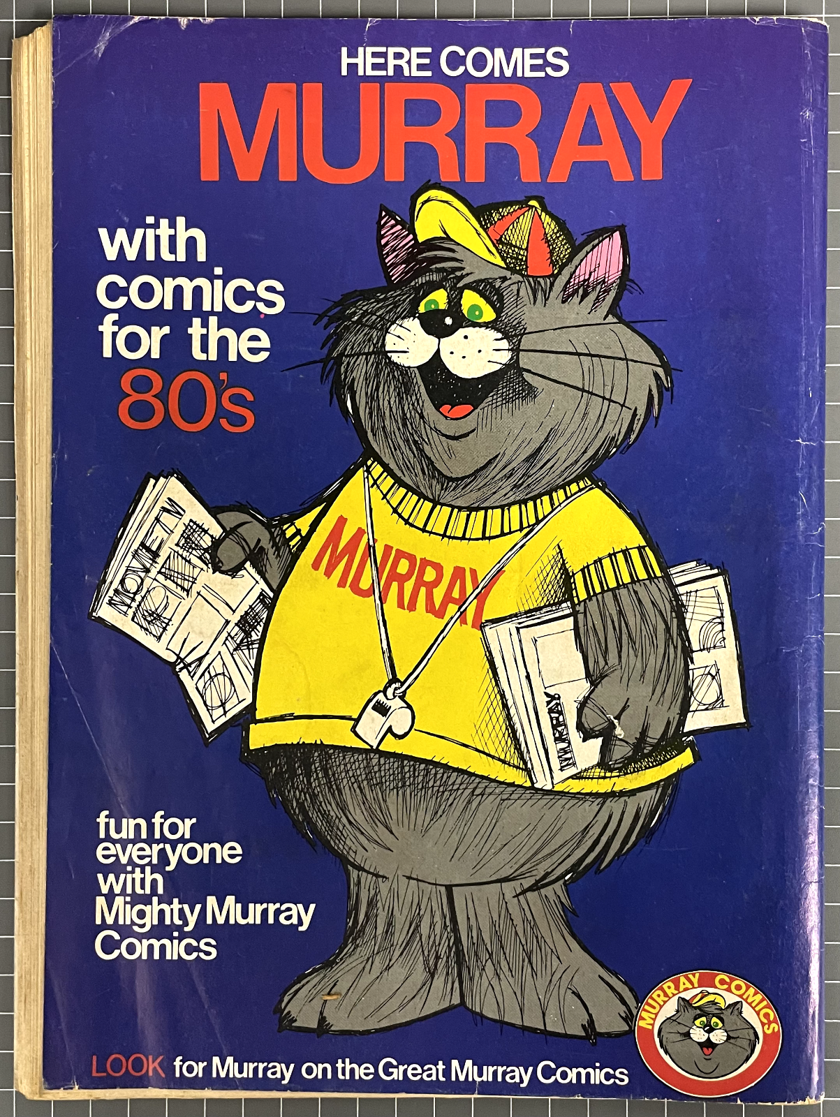 BAT-VILLAINS 84 PAGES MAGAZINE SIZE MURRAY PUBLISHERS AUSTRALIAN COMIC 1983